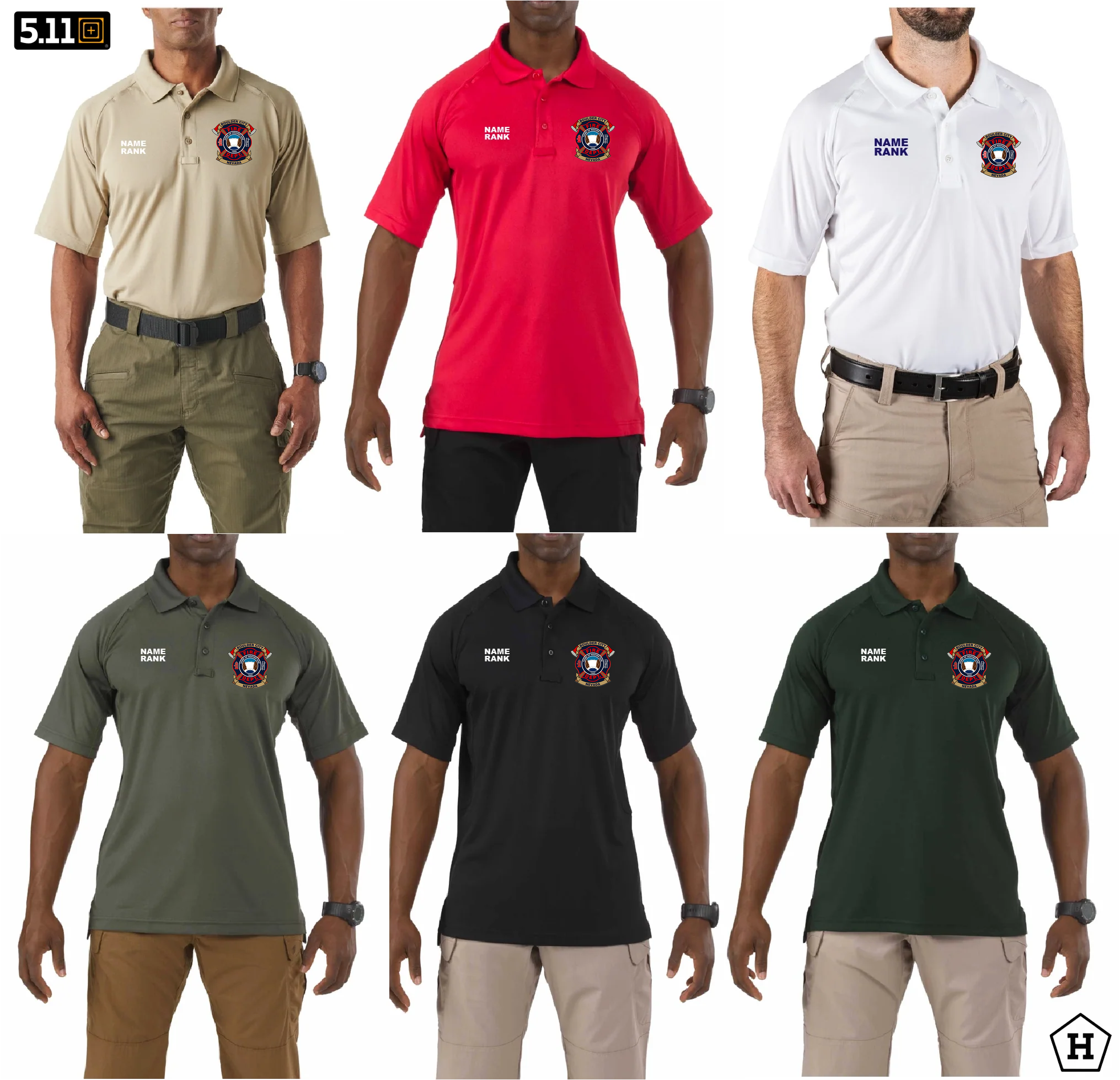 BCFD Tactical Polo