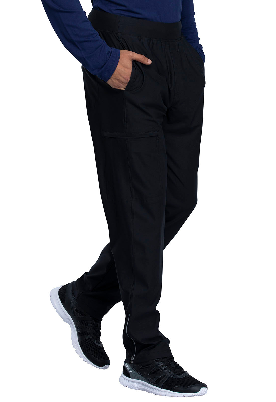 Cherokee FORM Men's Tapered Leg Pull-on Pant