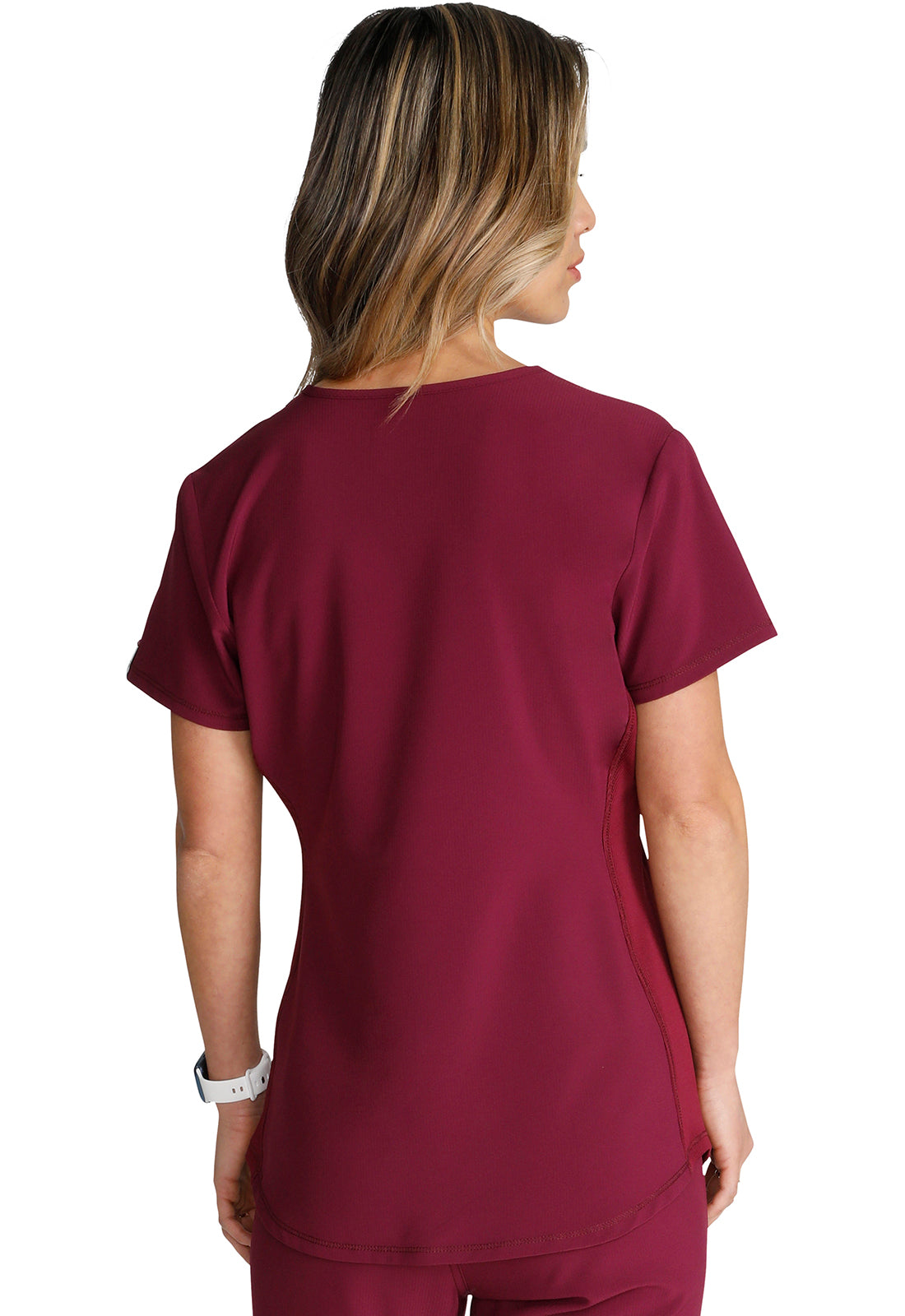 Cherokee Women's Snap Front Henley Top