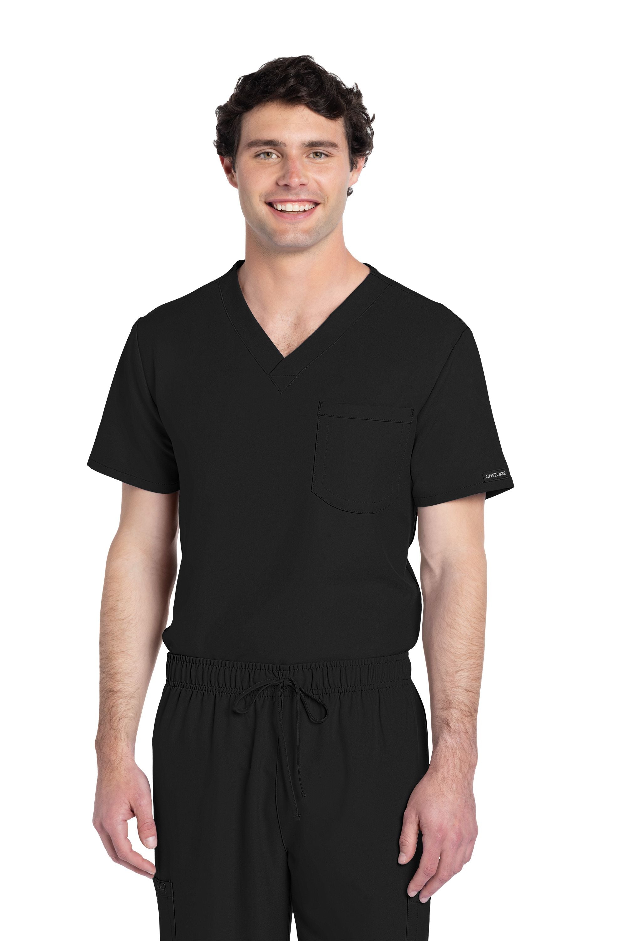 Unisex Cherokee Ultra V-Neck Top