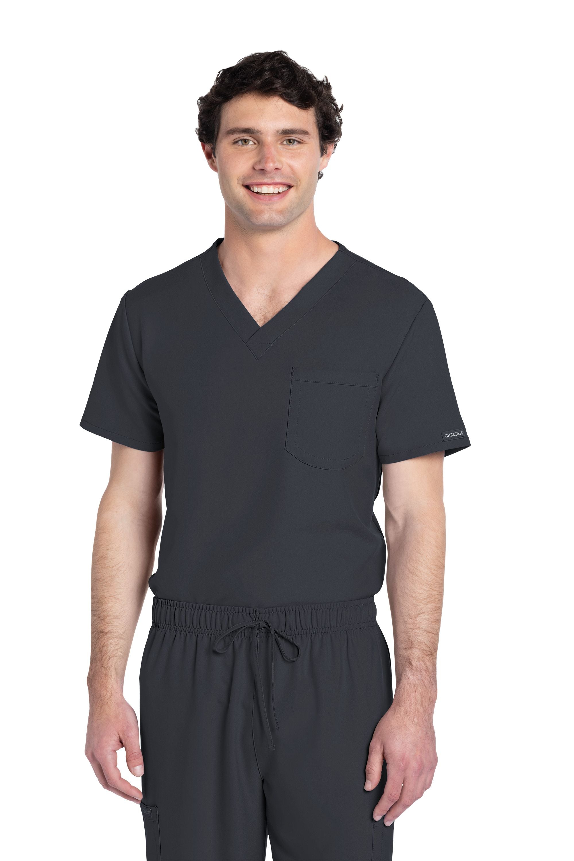 Unisex Cherokee Ultra V-Neck Top