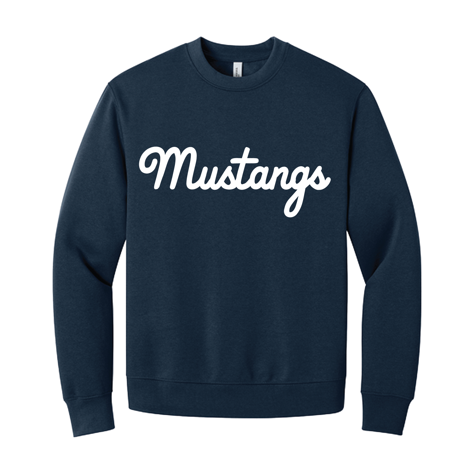 CLSO Crewneck Sweatshirts | "Mustangs" Script