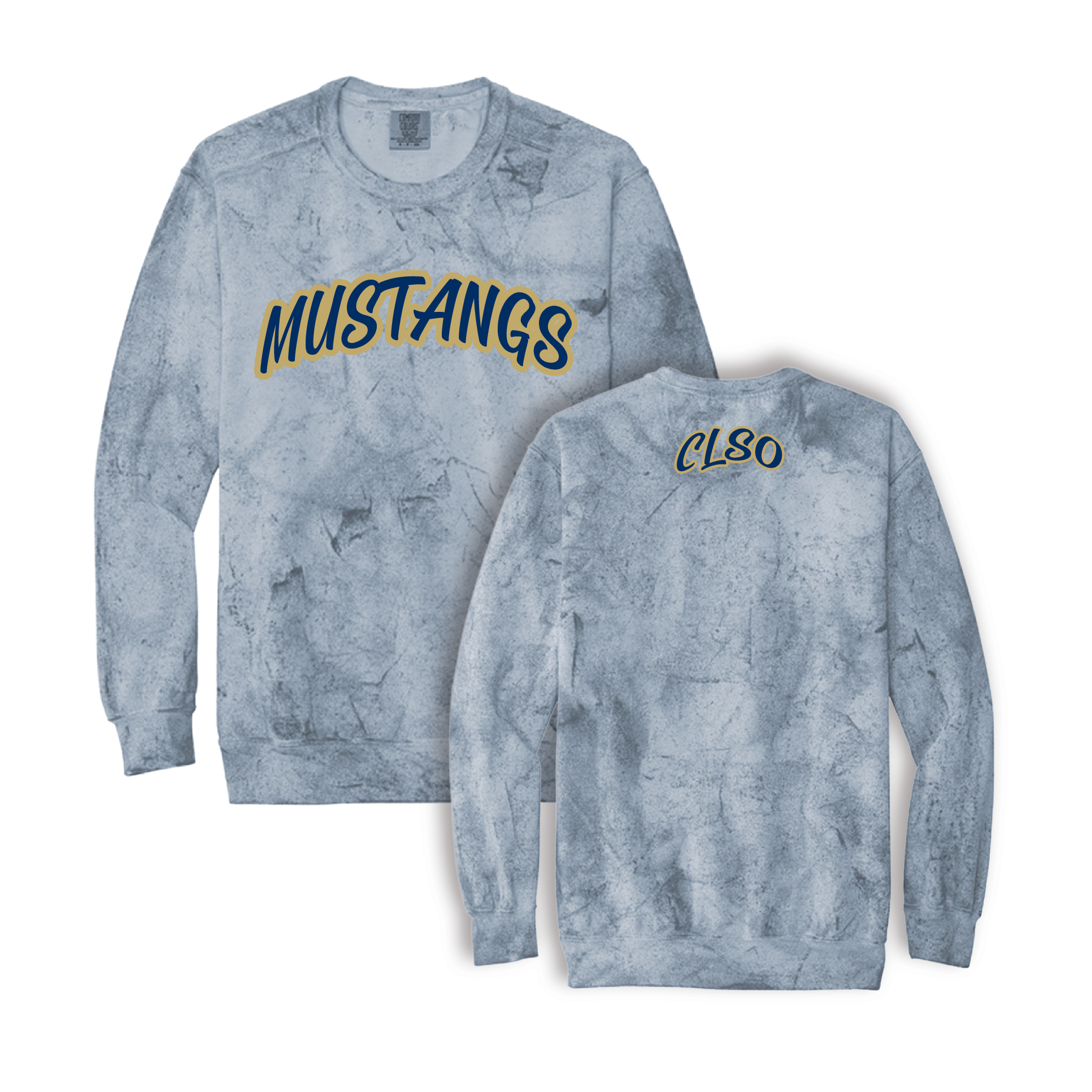 CLSO Colorblast Crew | "MUSTANGS" + "CLSO"