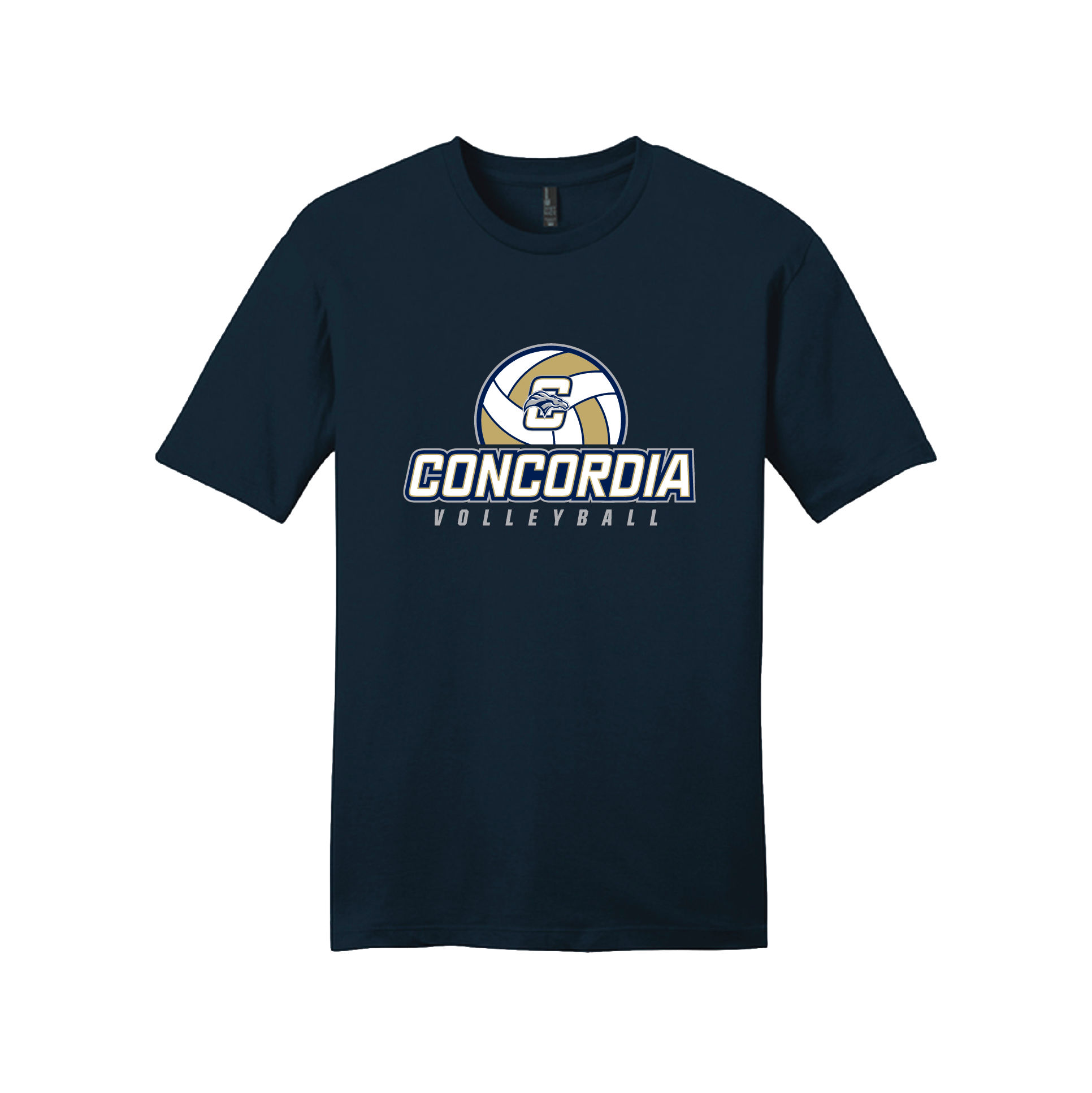 CLSO Navy T-Shirt | "Concordia Volleyball"