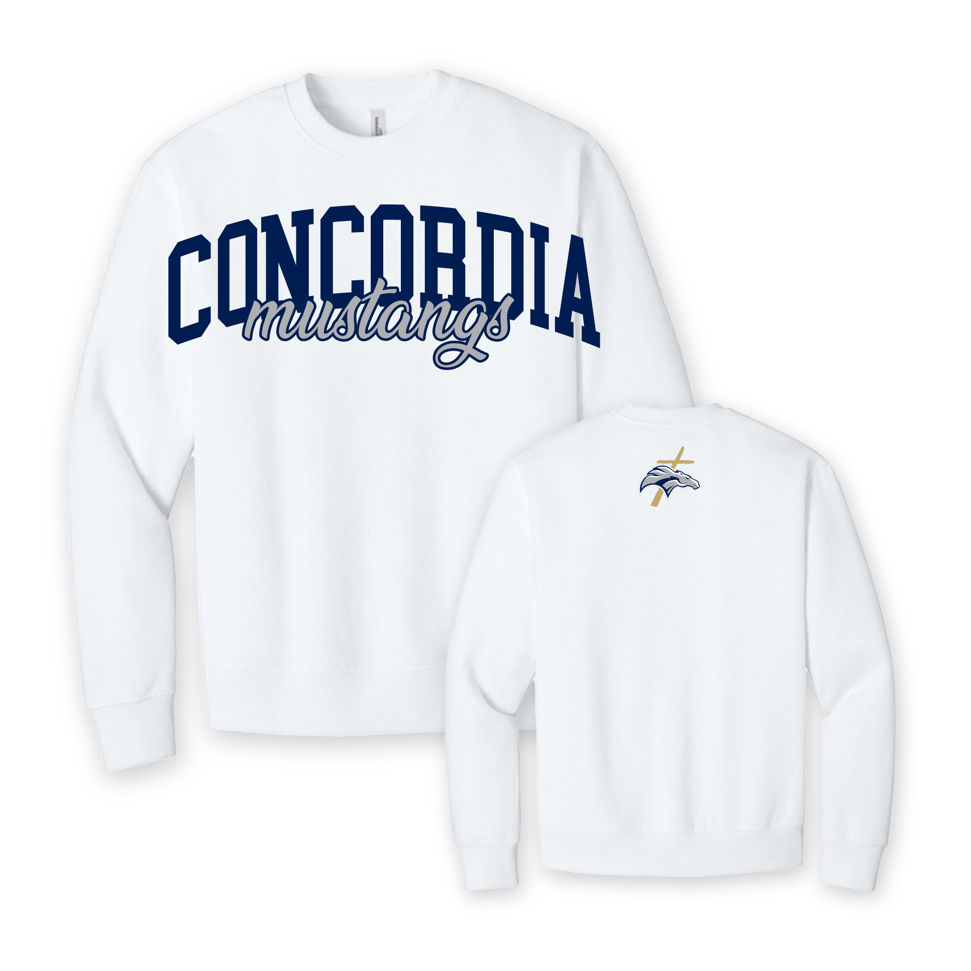 CLSO Crewneck Sweatshirt | Oversized "CONCORDIA"
