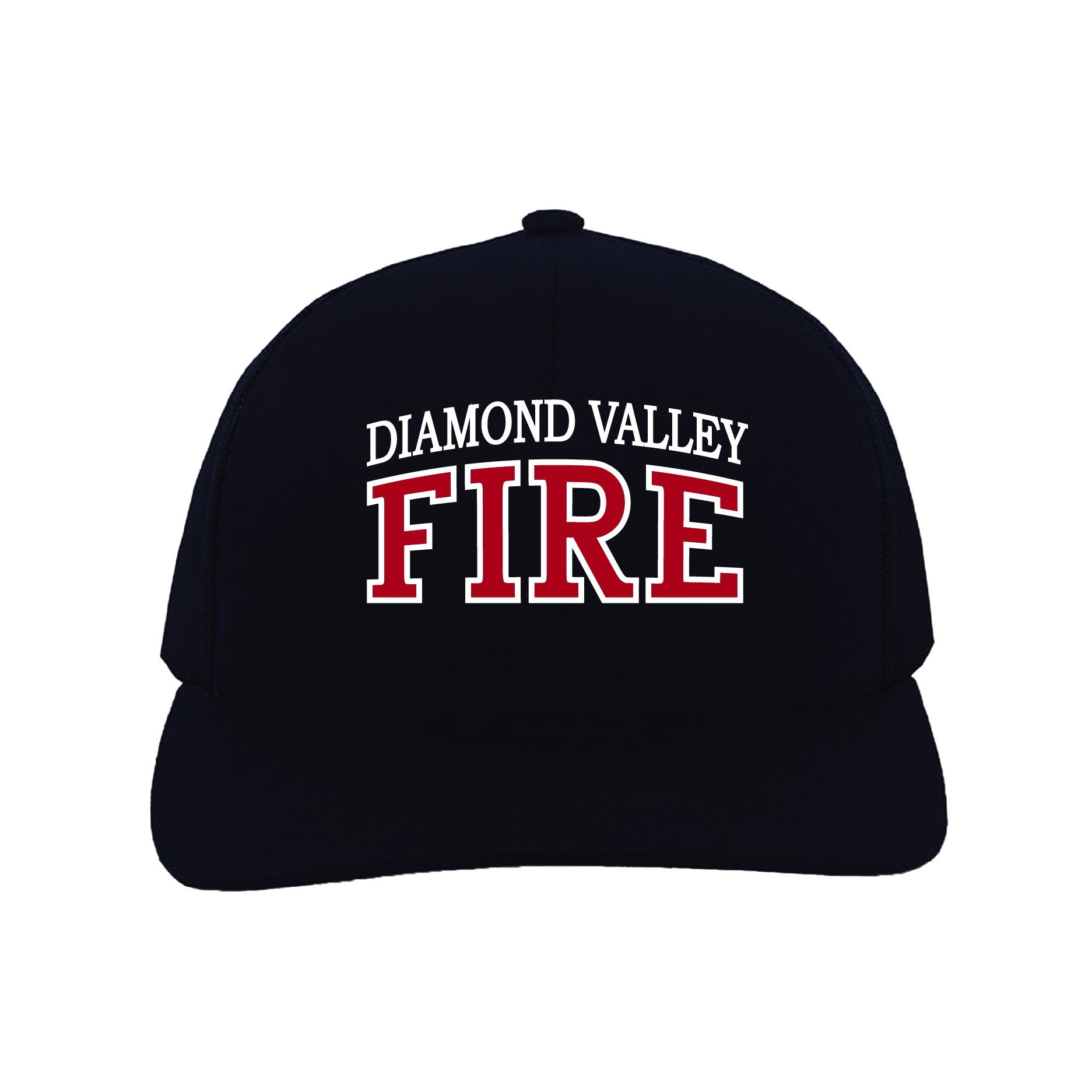 Diamond Valley Fire Snapback Trucker Hat