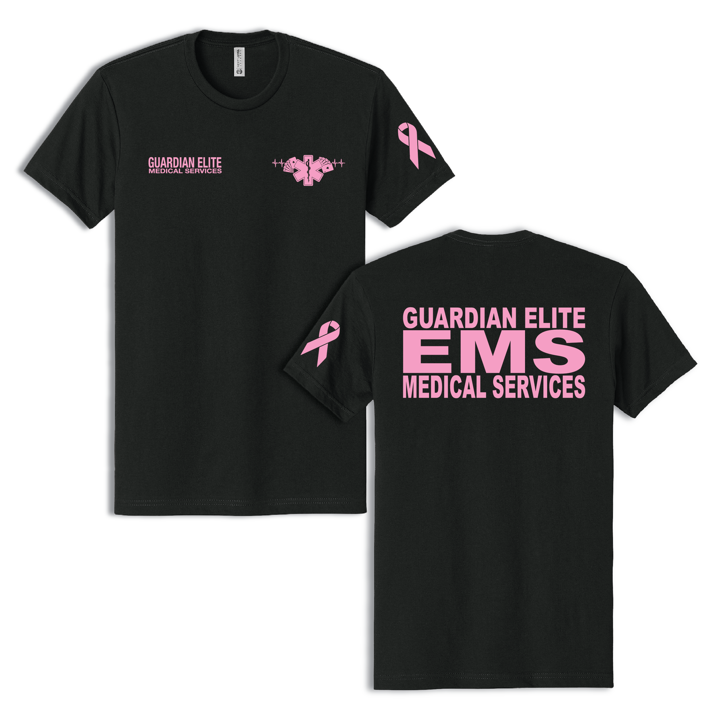 GEMS (Guardian Elite Medical Services) Breast Cancer Awareness Shirts