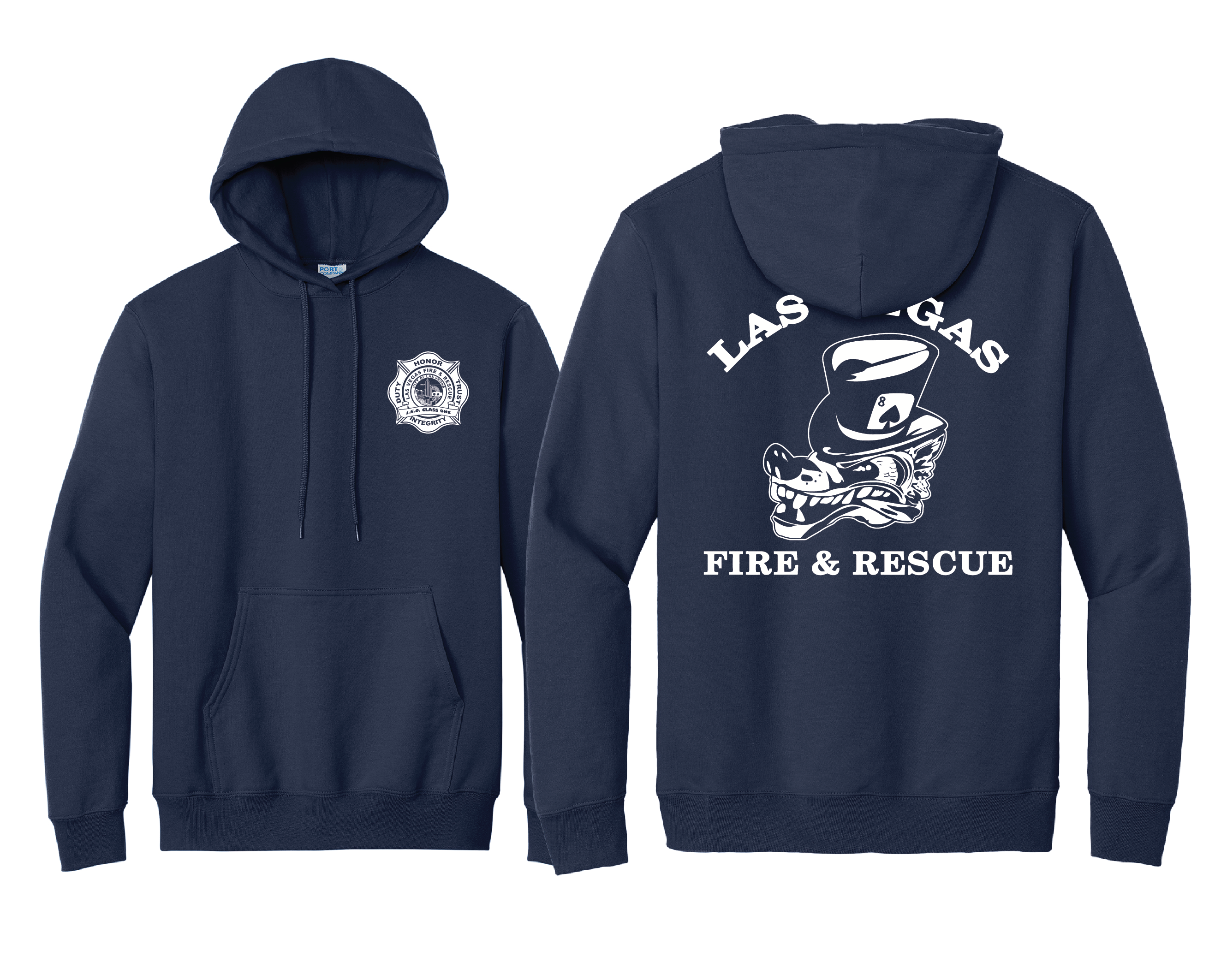 LVFR (LAS VEGAS FIRE & RESCUE) STATION 8 DUTY HOODIE