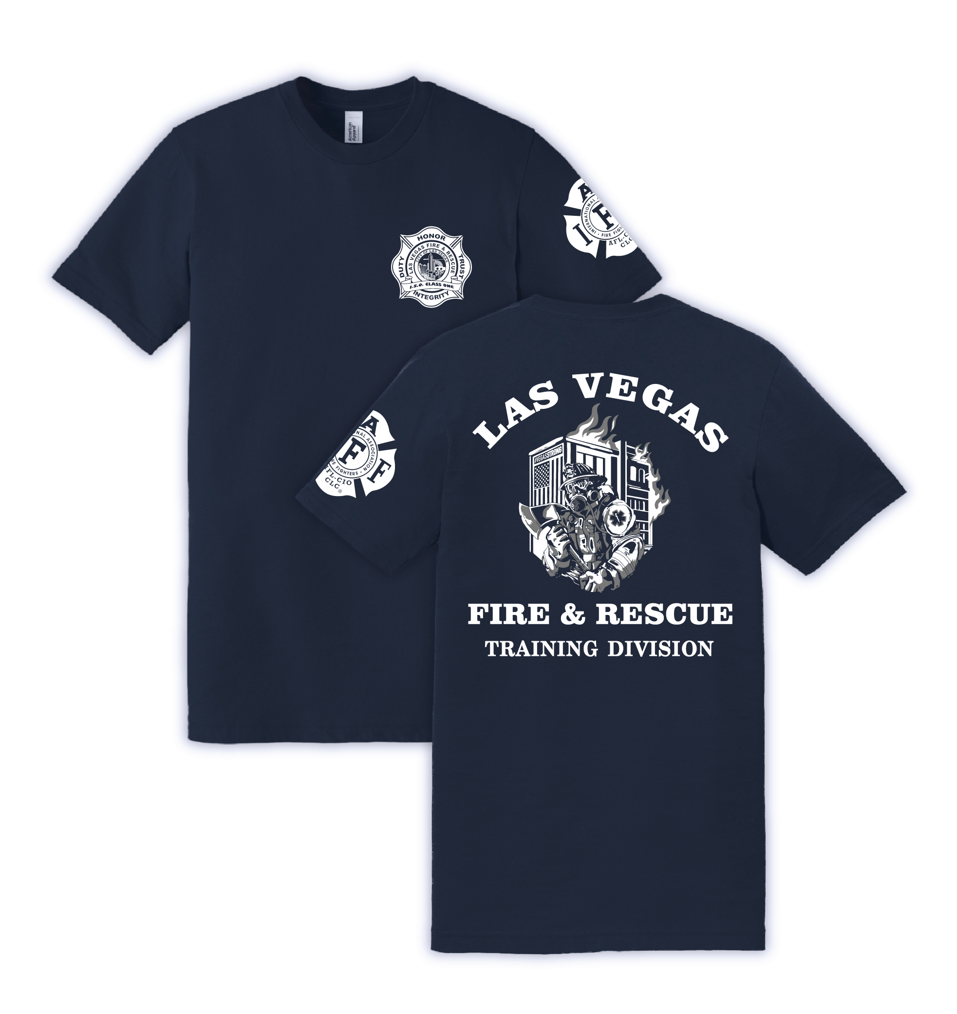 LVFR (Las Vegas Fire & Rescue) Training Division Shirt