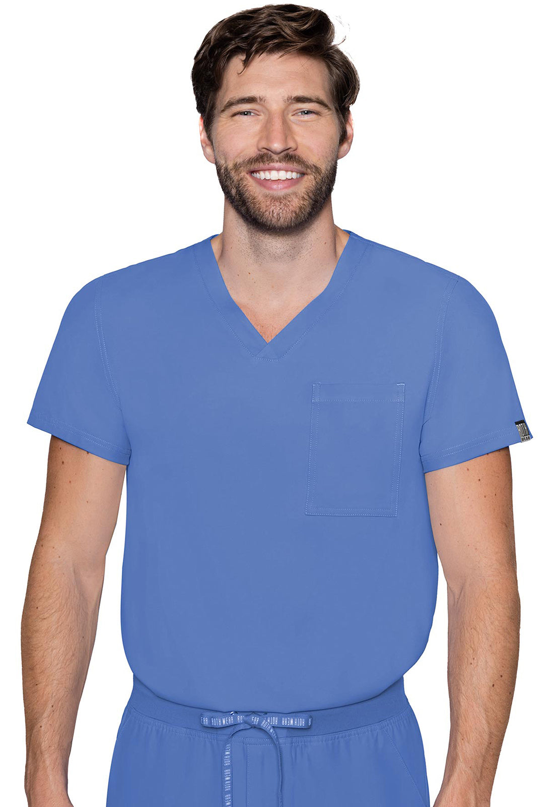 Roth's Men's 1 Pocket Top (w/ Example Embroidery)