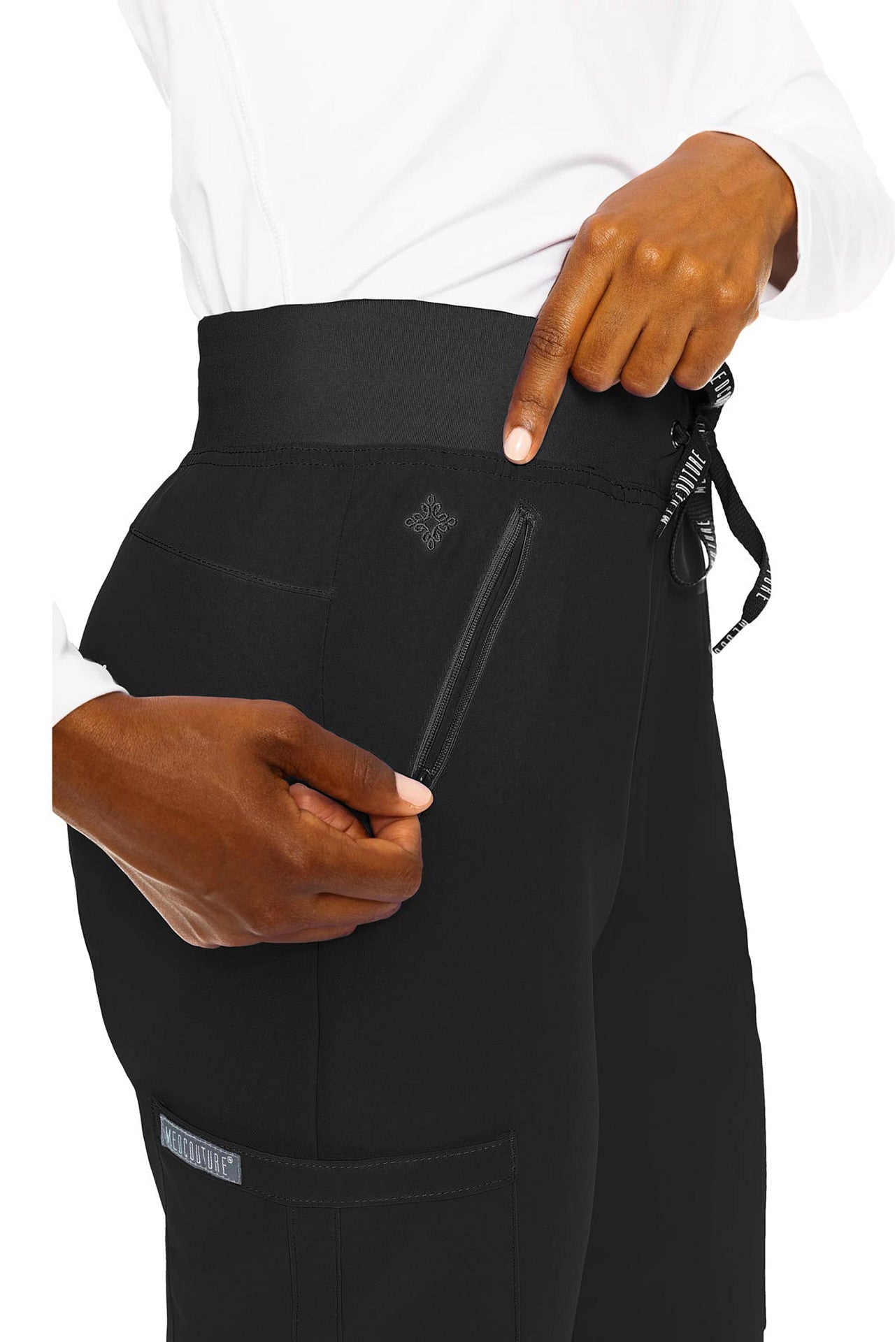 Med Couture Insight Zipper Pocket Pant