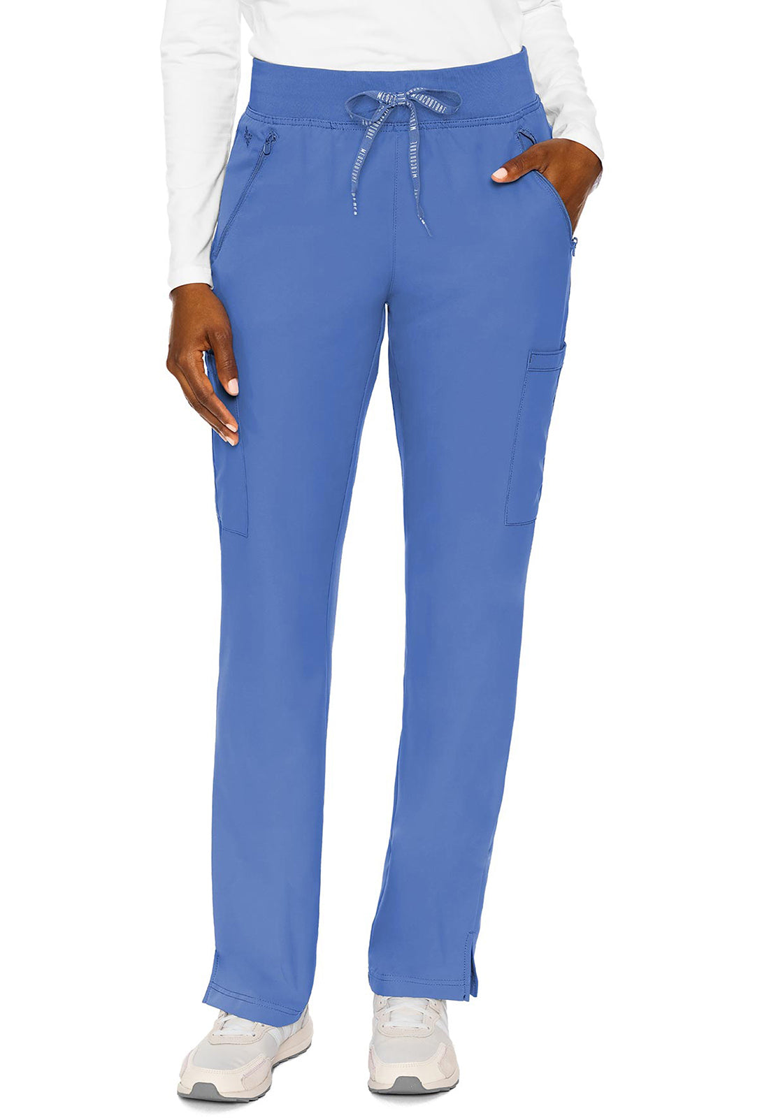 Women's Med Couture Insight Zipper Pocket Pant (w/ Example Embroidery)