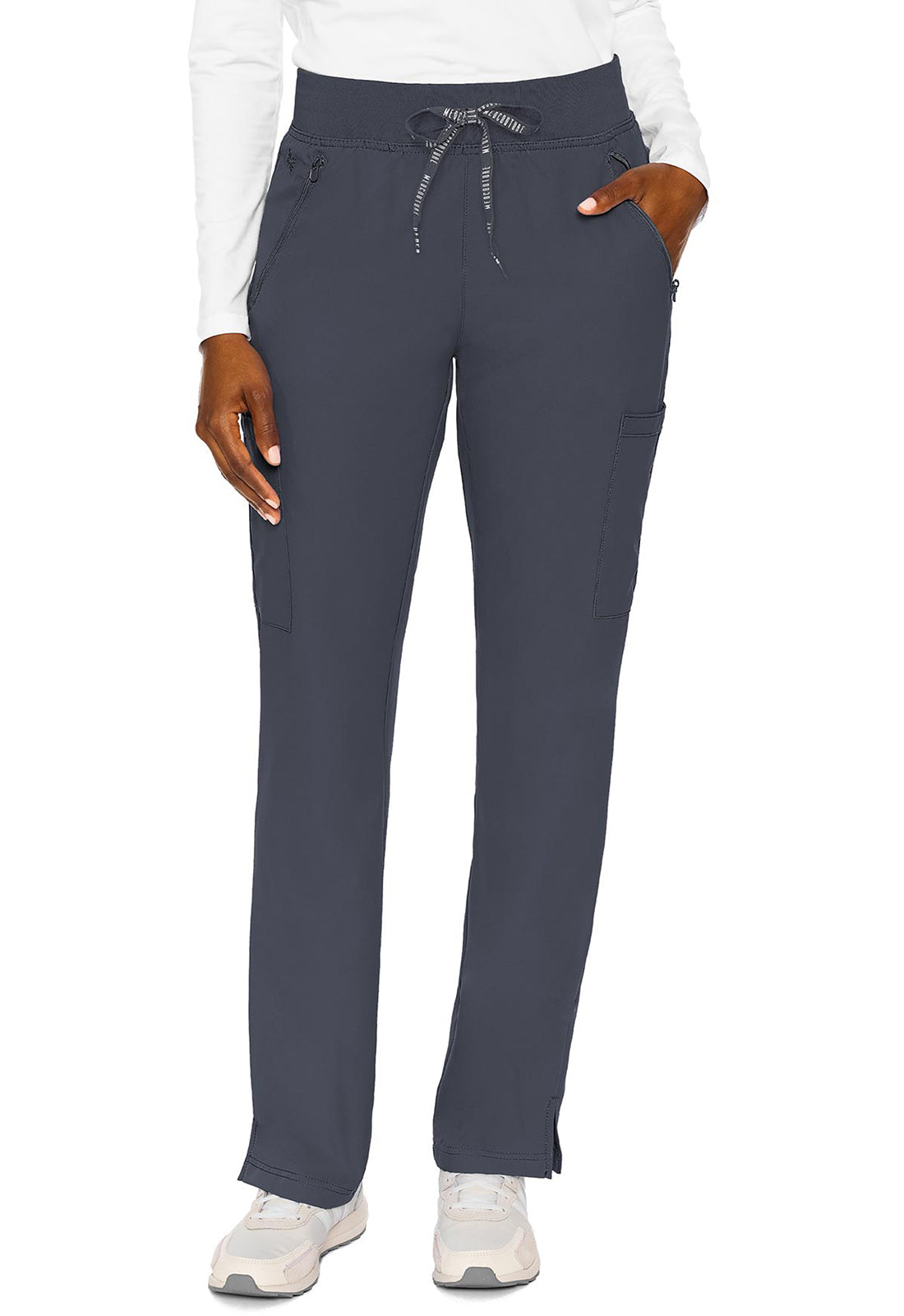 Women's Med Couture Insight Zipper Pocket Pant (w/ Example Embroidery)