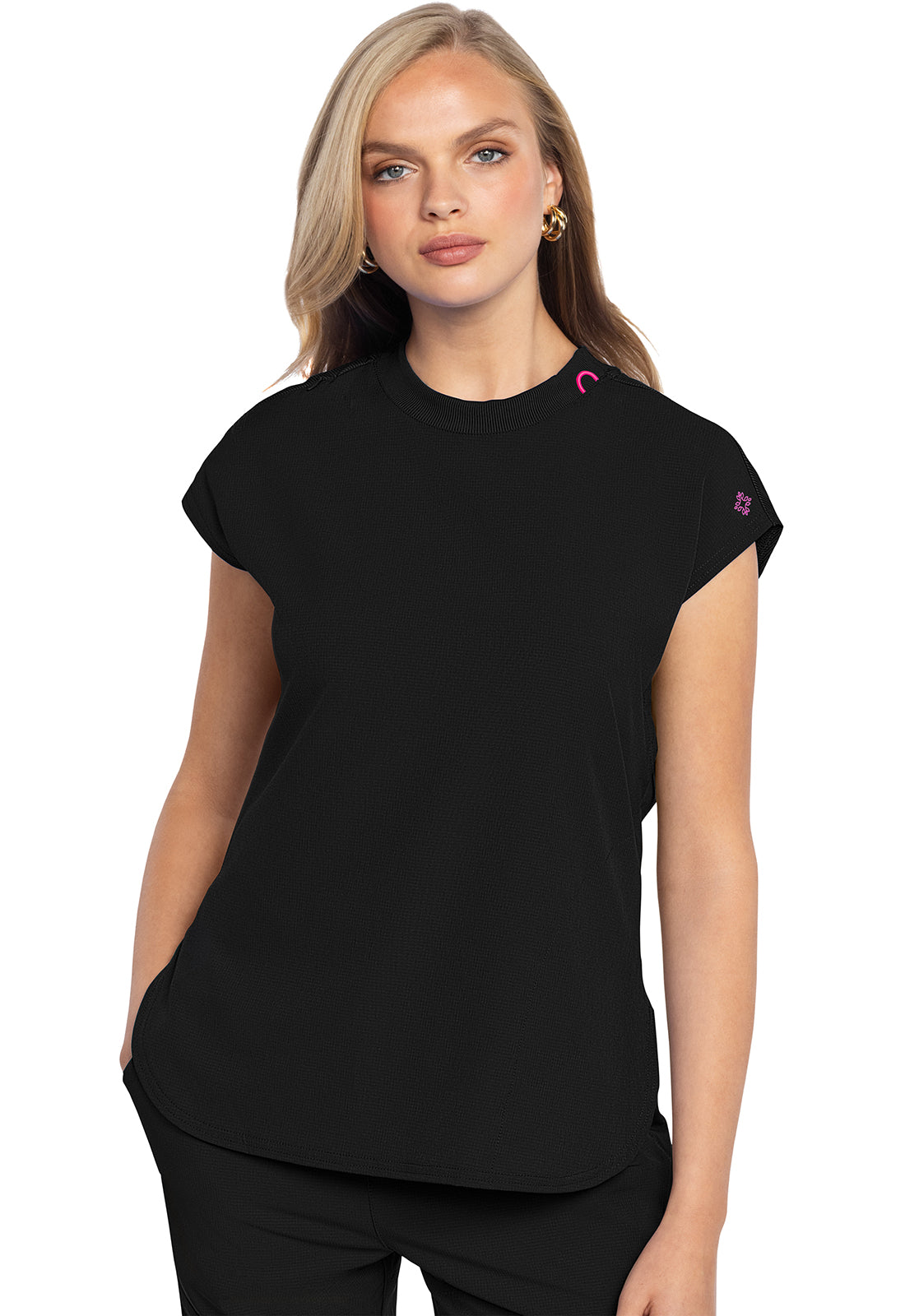 Med Couture Round Neck Tuckable Top