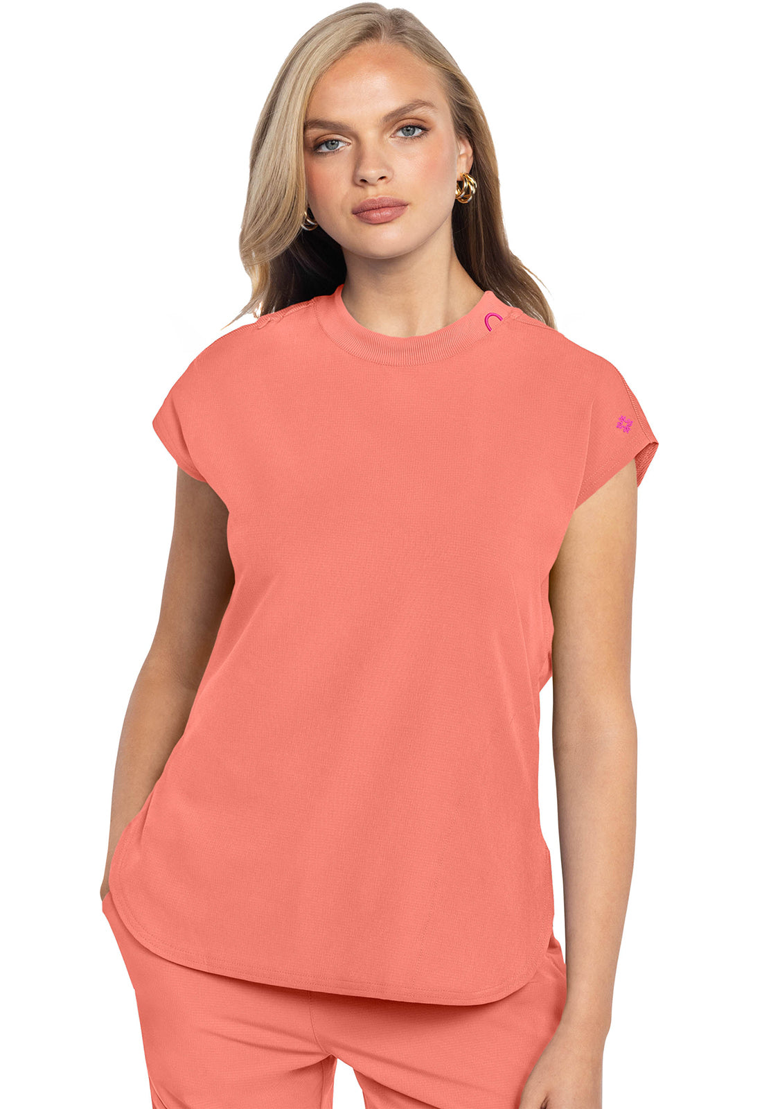 Med Couture Round Neck Tuckable Top