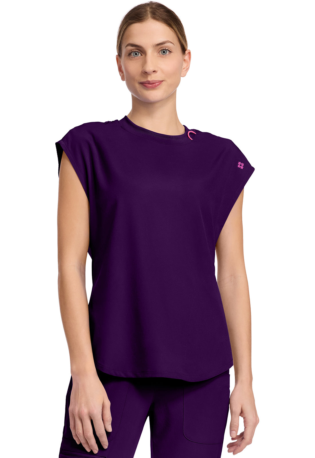 Med Couture Round Neck Tuckable Top