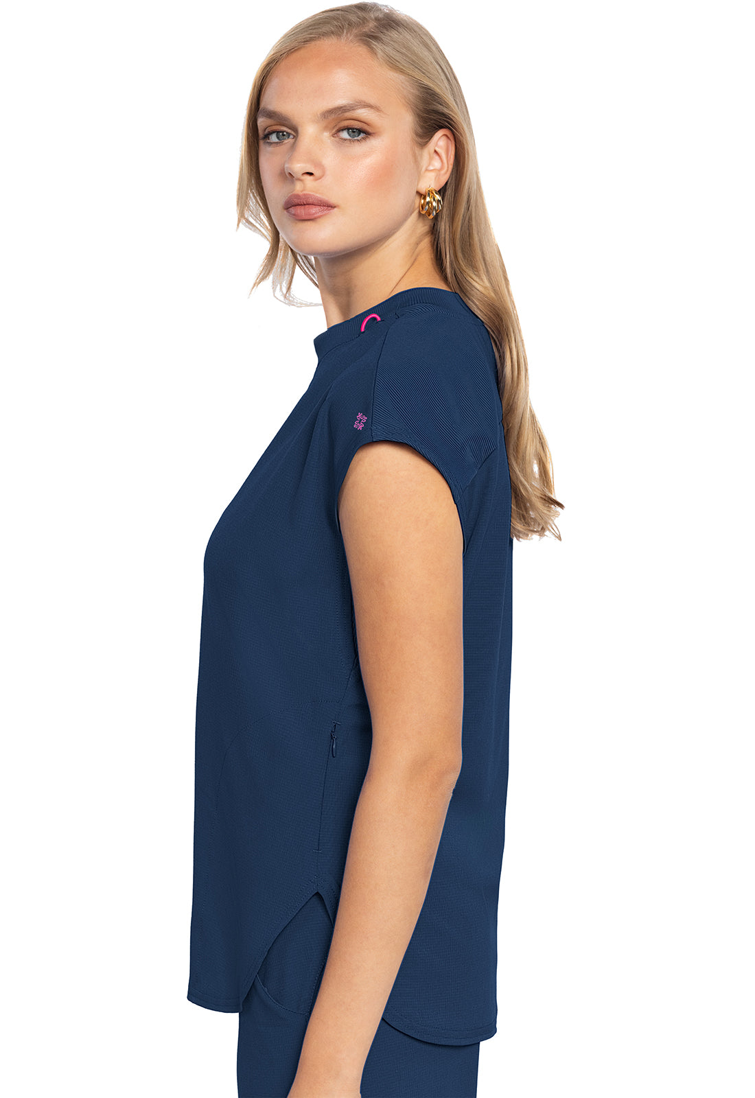 Med Couture Round Neck Tuckable Top