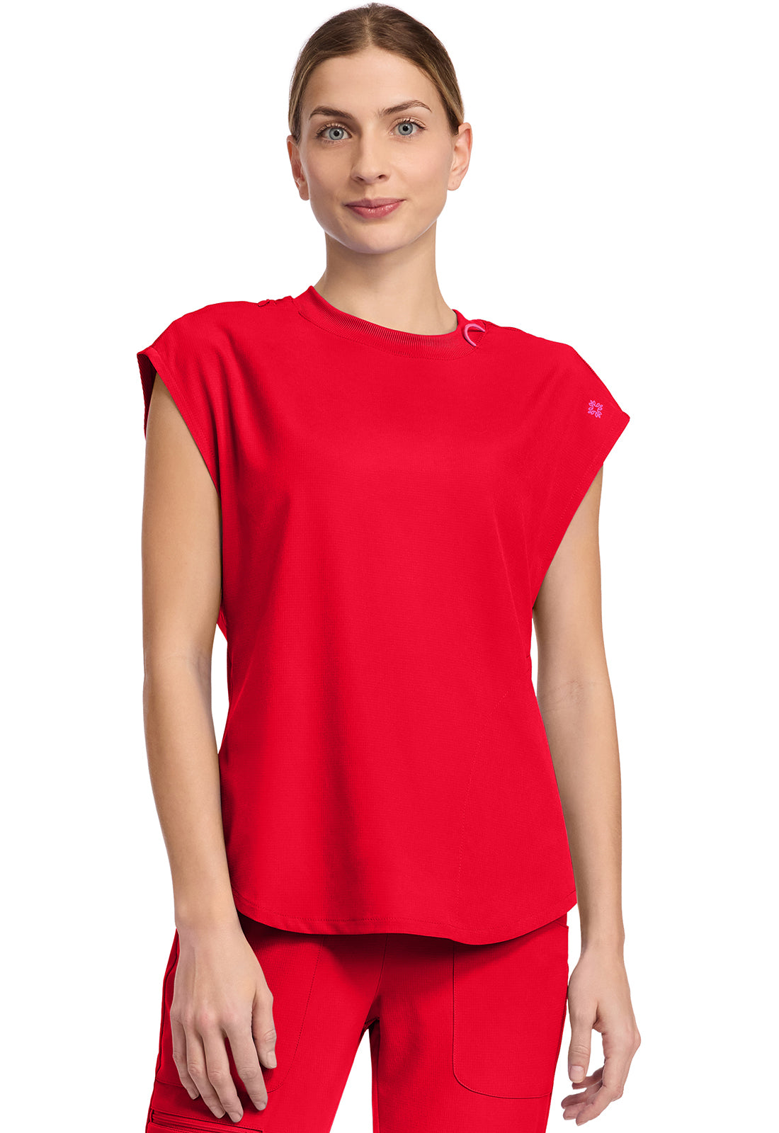 Med Couture Round Neck Tuckable Top