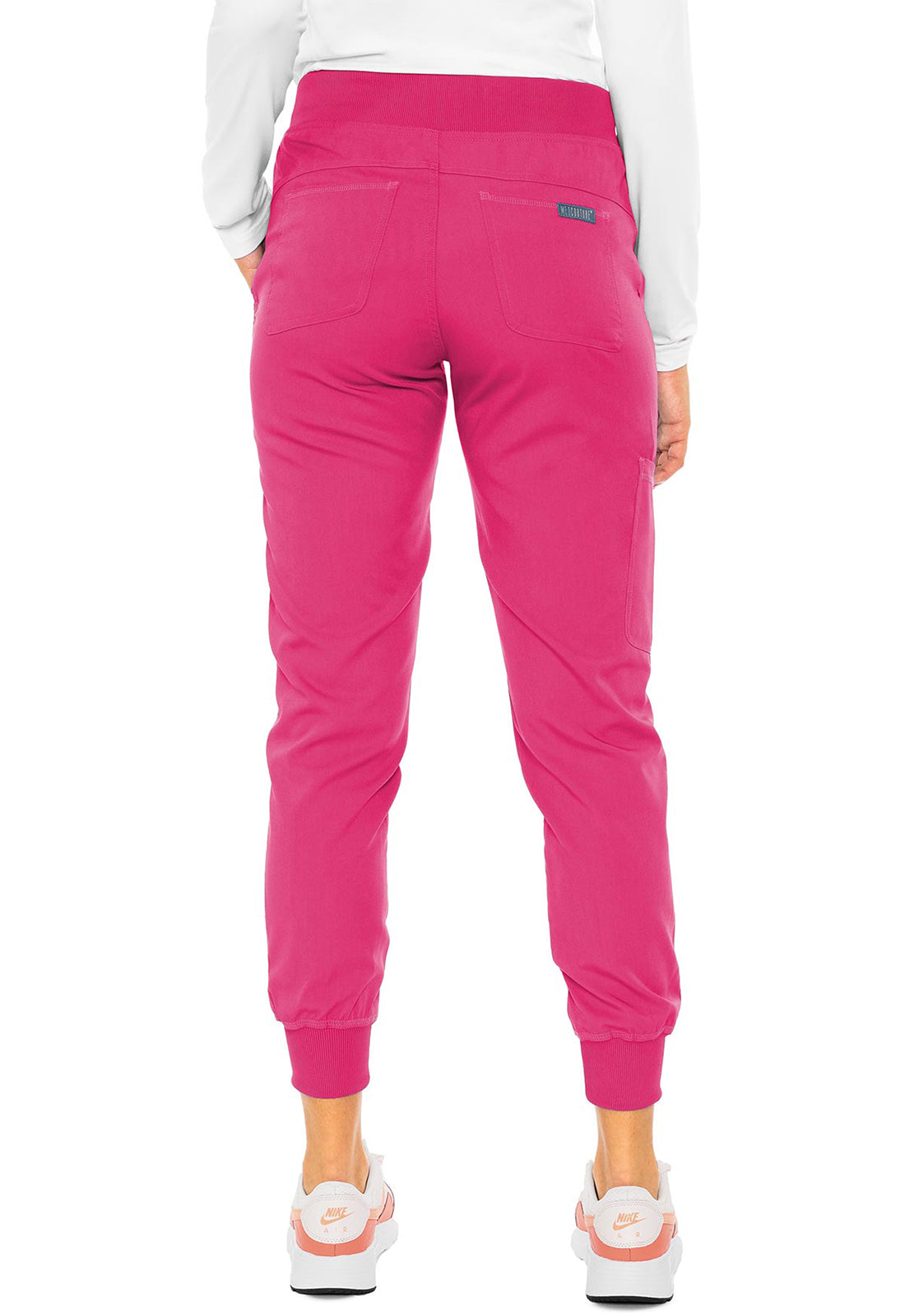 Med Couture MC Touch Jogger Yoga Pant in Pink Punch