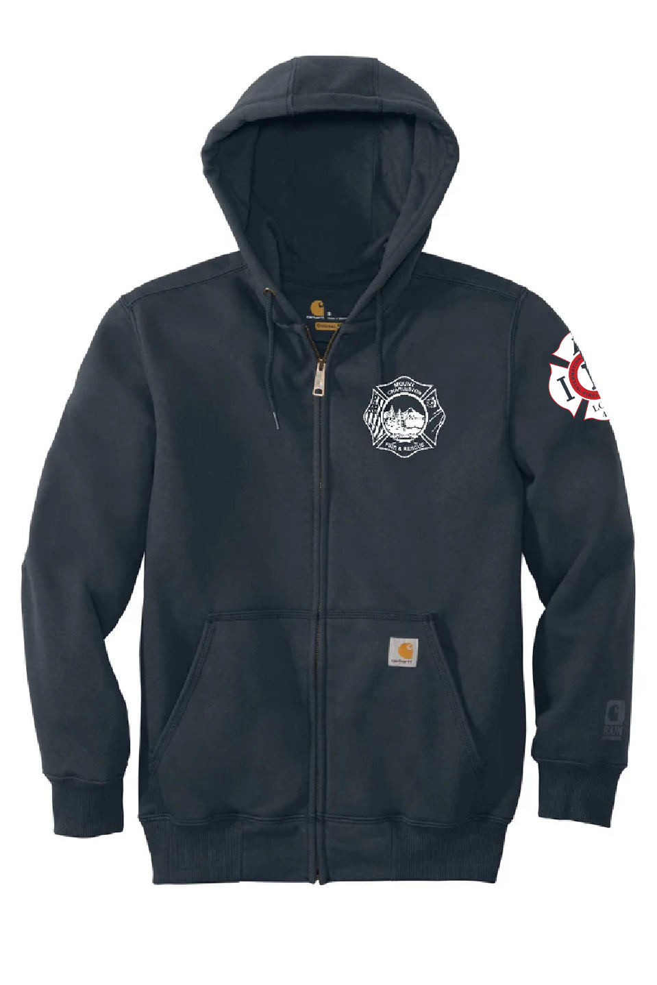 MCFR Mount Charleston Fire Rescue CARHARTT Full Zip Hoodie