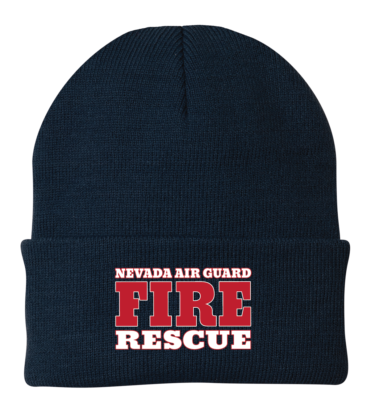 Nevada Air Guard Fire & Rescue Cuffed Beanie