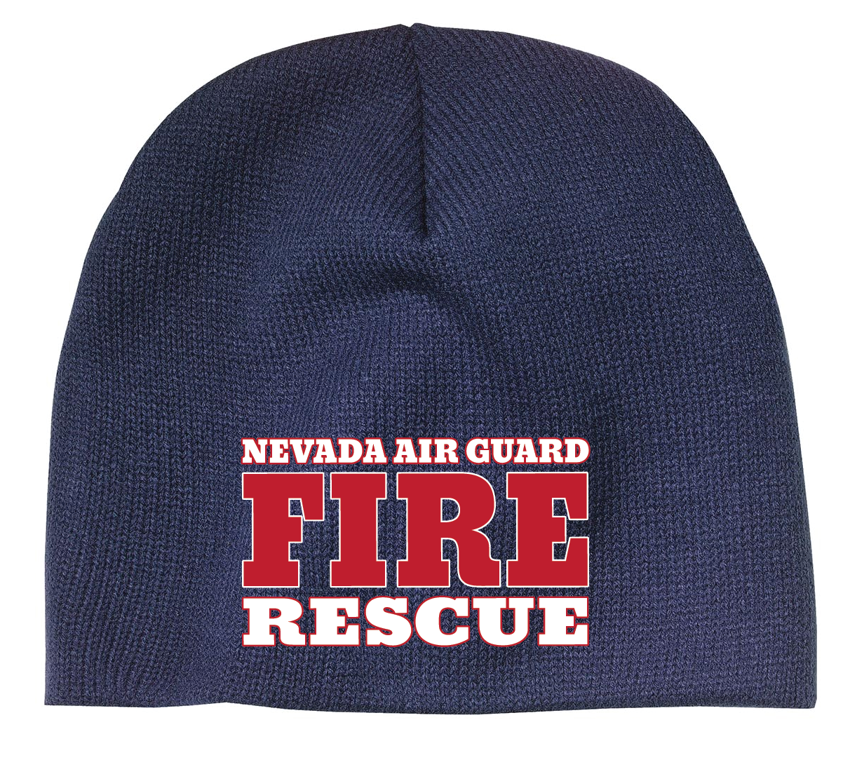Nevada Air Guard Fire & Rescue Uncuffed Beanie