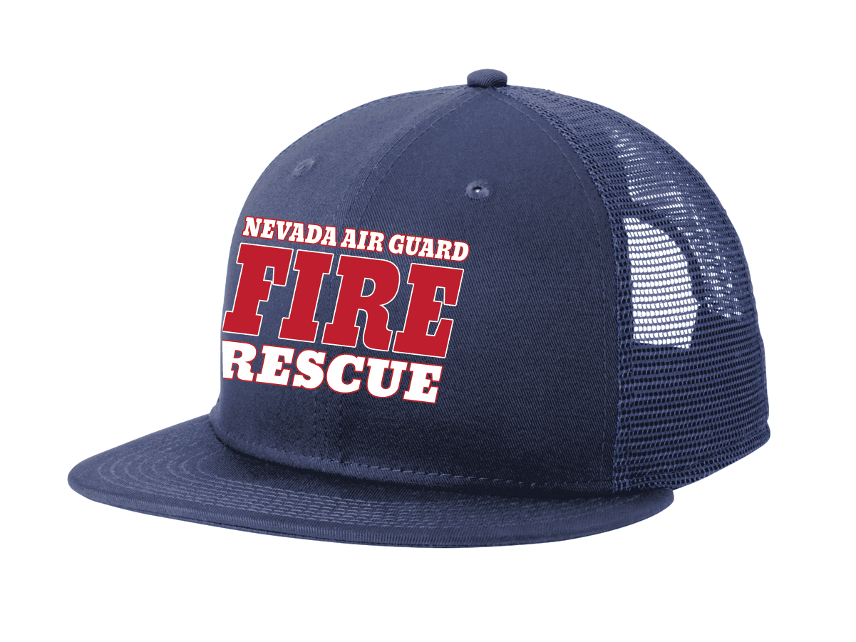 Nevada Air Guard Fire & Rescue Snapback Trucker Hat