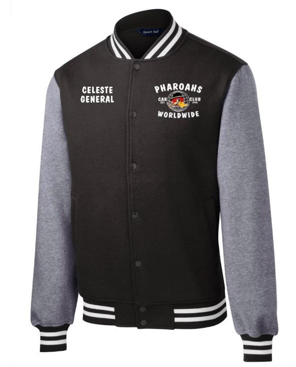 Pharoahs Car Club Letterman Jacket