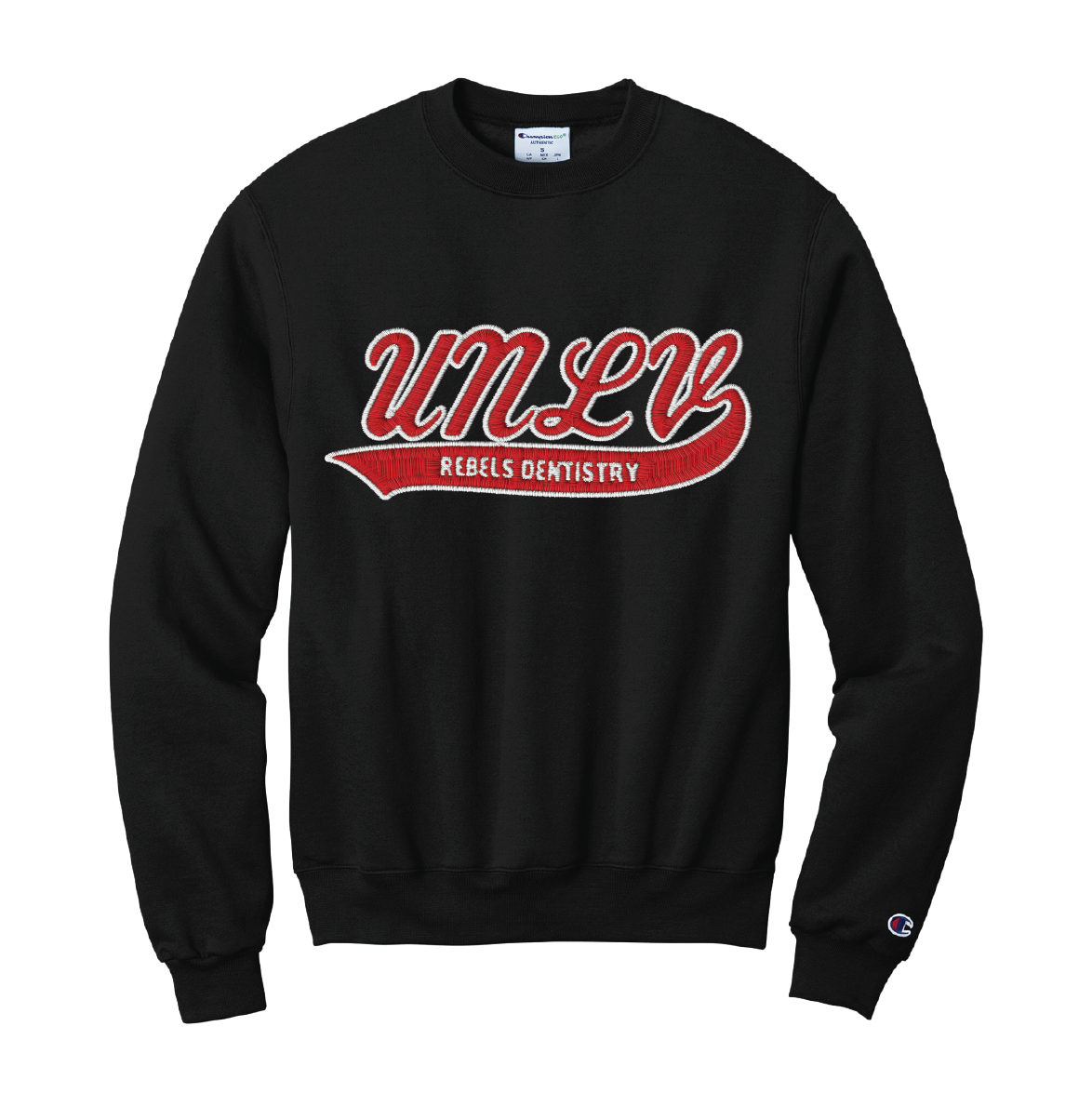 UNLV Dental - Champion® Powerblend® Crewneck Sweatshirt (Script Art)