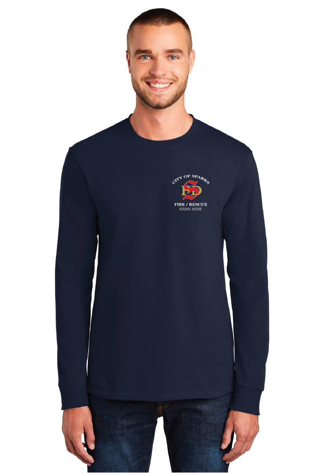 Sparks Fire Department Long Sleeve Duty T-Shirt (Tall)