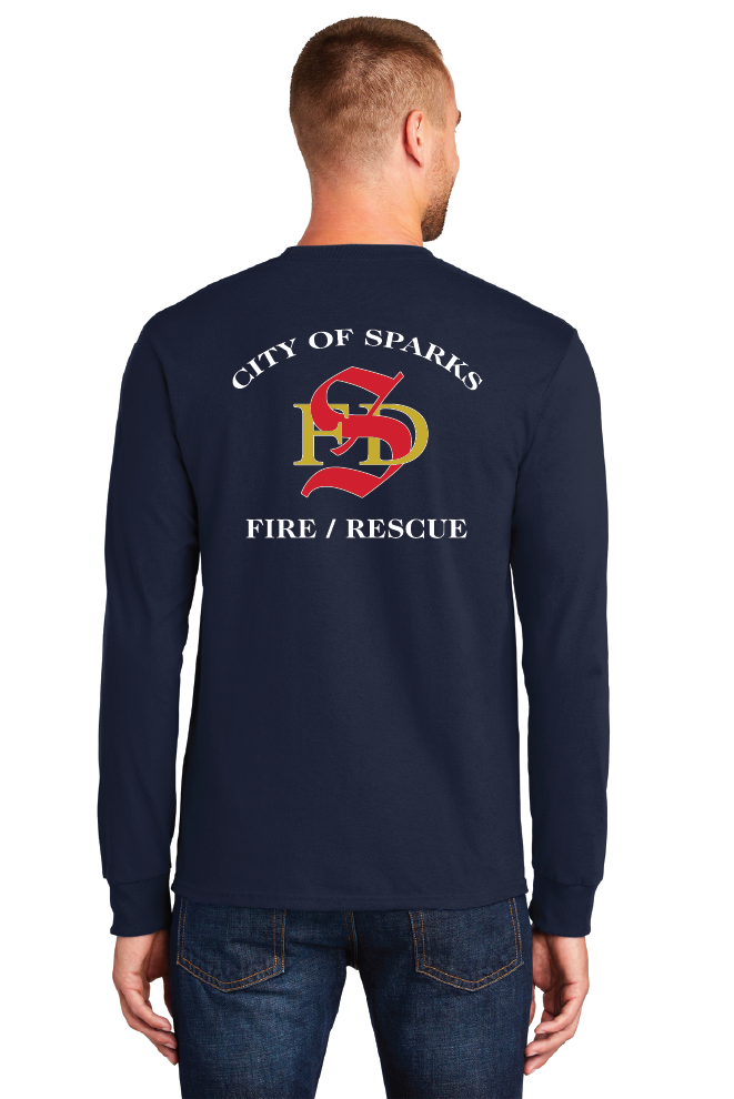 Sparks Fire Department Long Sleeve Duty T-Shirt (Tall)
