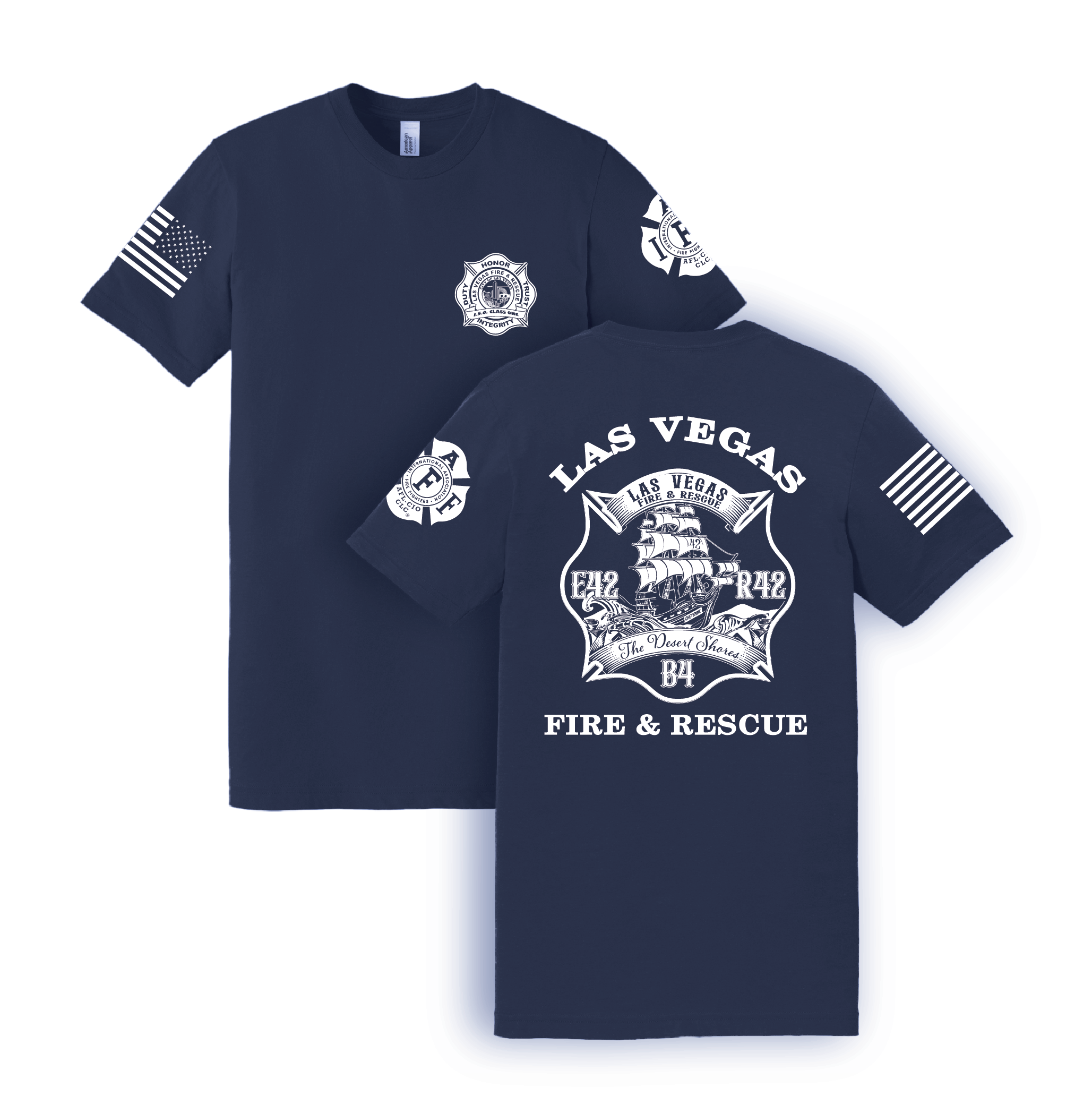 LVFR (Las Vegas Fire & Rescue) Station 42 Duty Shirt