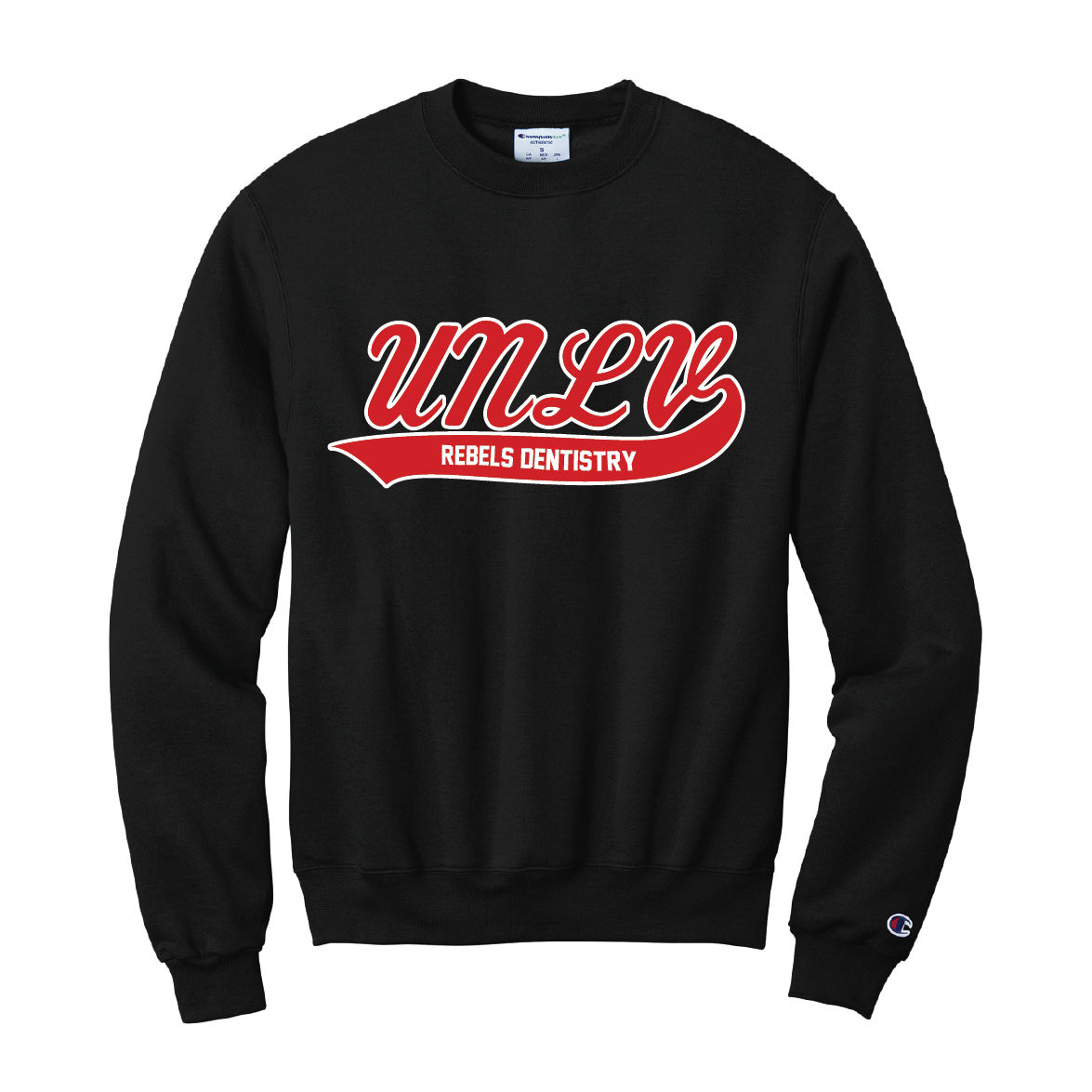 UNLV Dental - Champion® Powerblend® Crewneck Sweatshirt (Script Art)