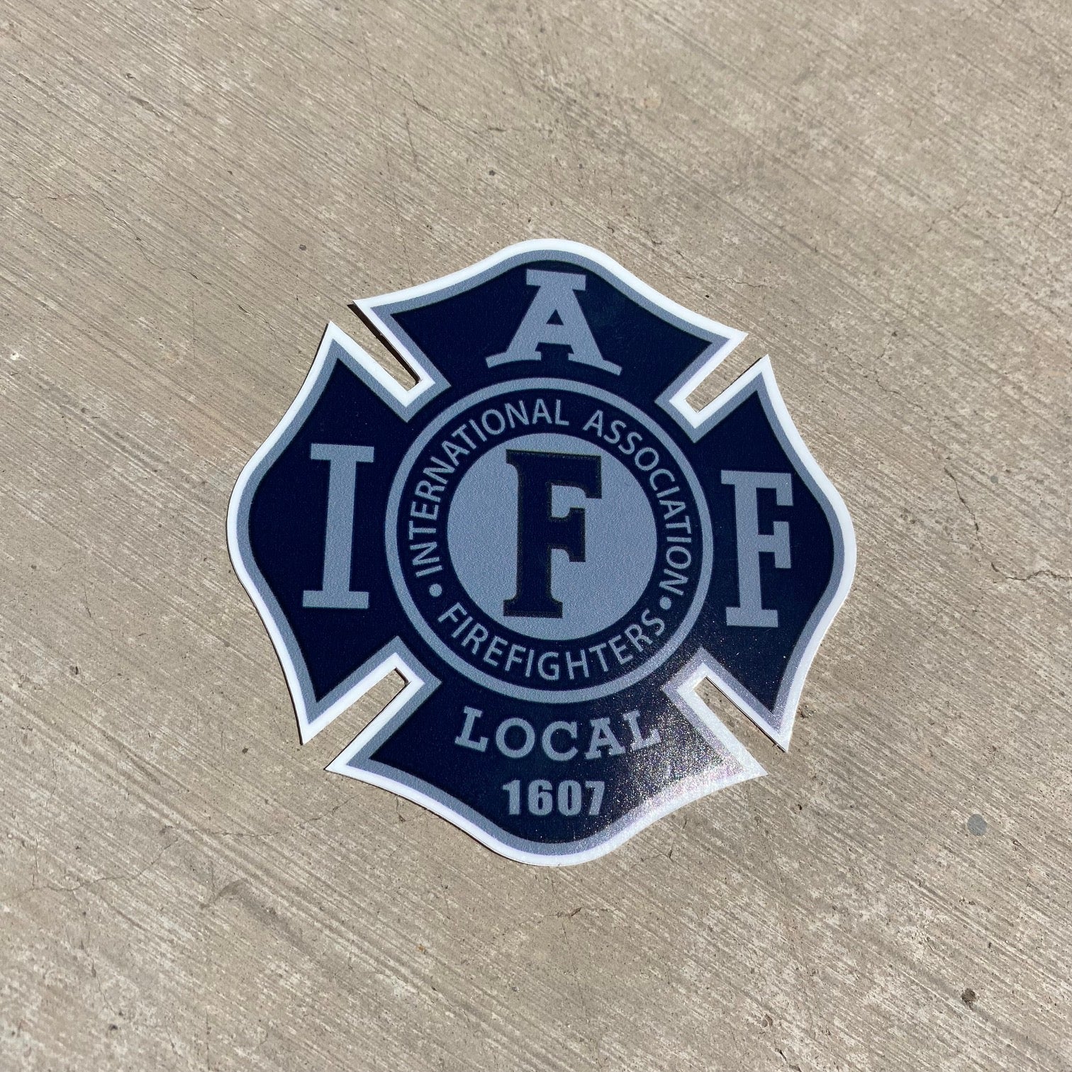 NLVFD Local 1607 Decal