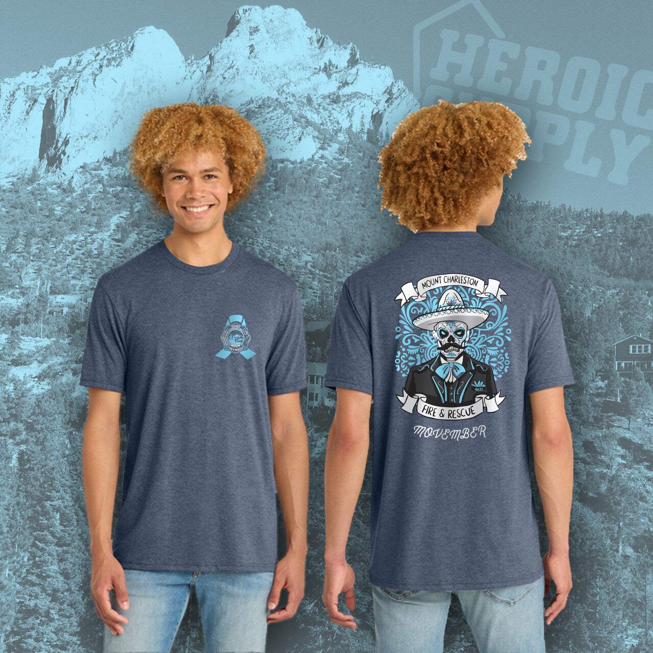 MCFR (Mount Charleston Fire & Rescue) Movember 2025 Shirts