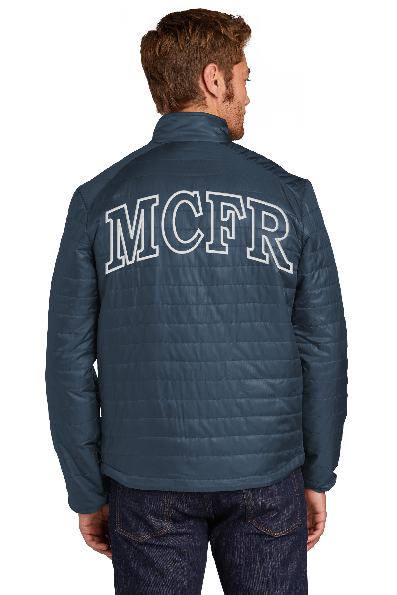 MCFR Embroidered Packable Puffy Jacket and Vest