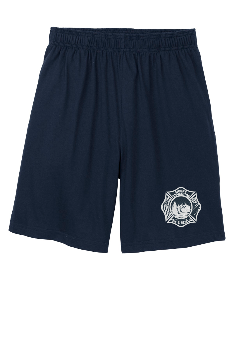 MCFR JERSEY KNIT POCKETED EMBROIDERED DUTY SHORTS