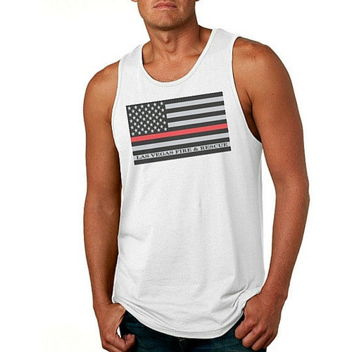 LVFR Thin Red Line Flag Tee