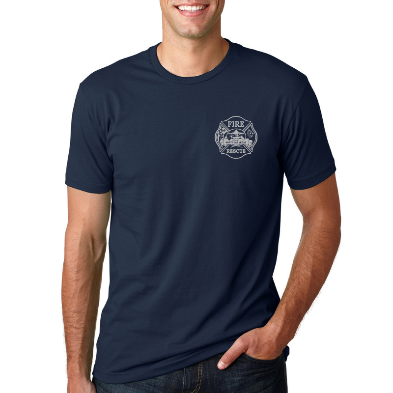 FF01 - Poly-Cotton Crew Neck T-Shirt – Los Angeles Apparel