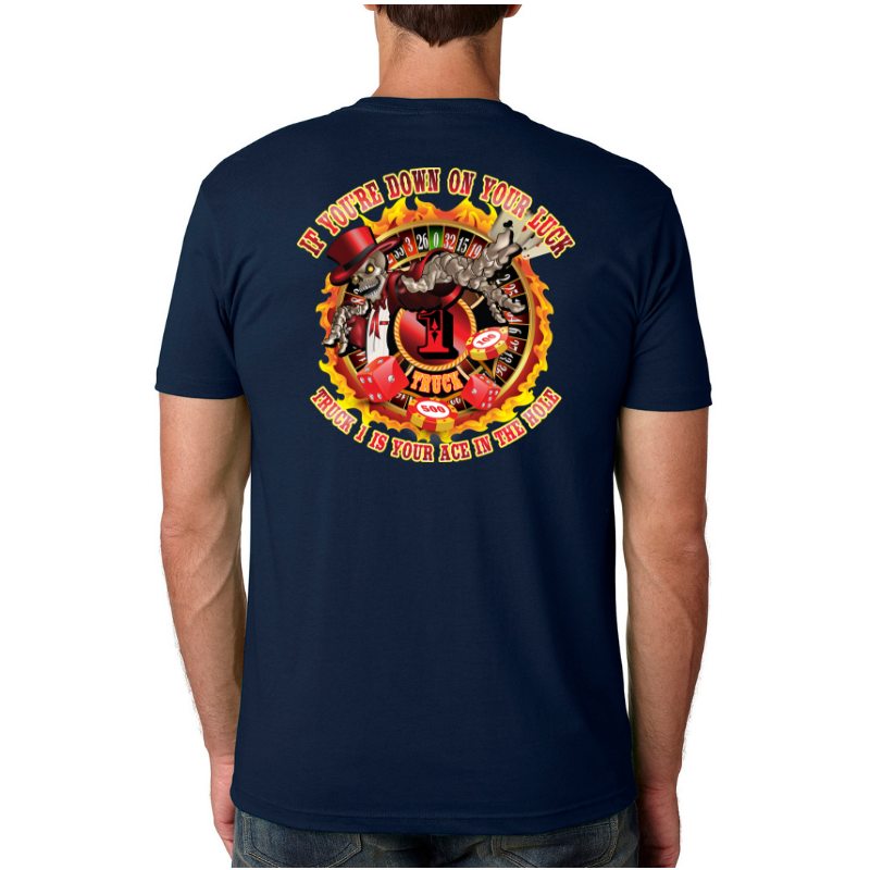 Las Vegas FIRE TRUCK ONE Pride Tee