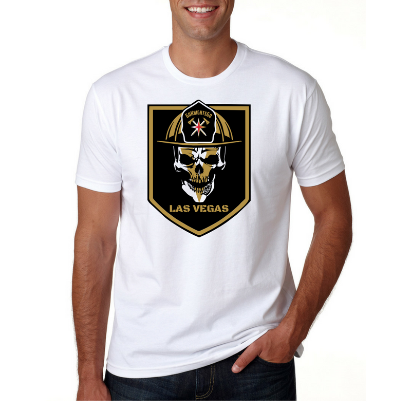 Knights merchandise includes Golden Misfits T-shirts, Golden Knights/NHL