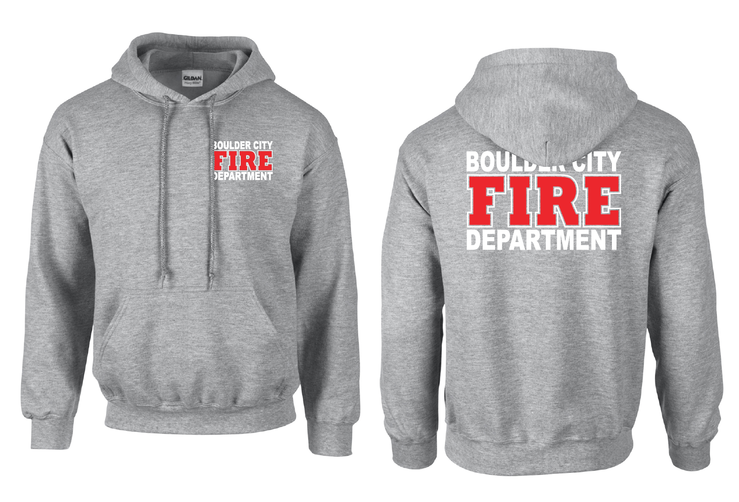 BCFD (Boulder City Fire Department) 50/50 Hoodie