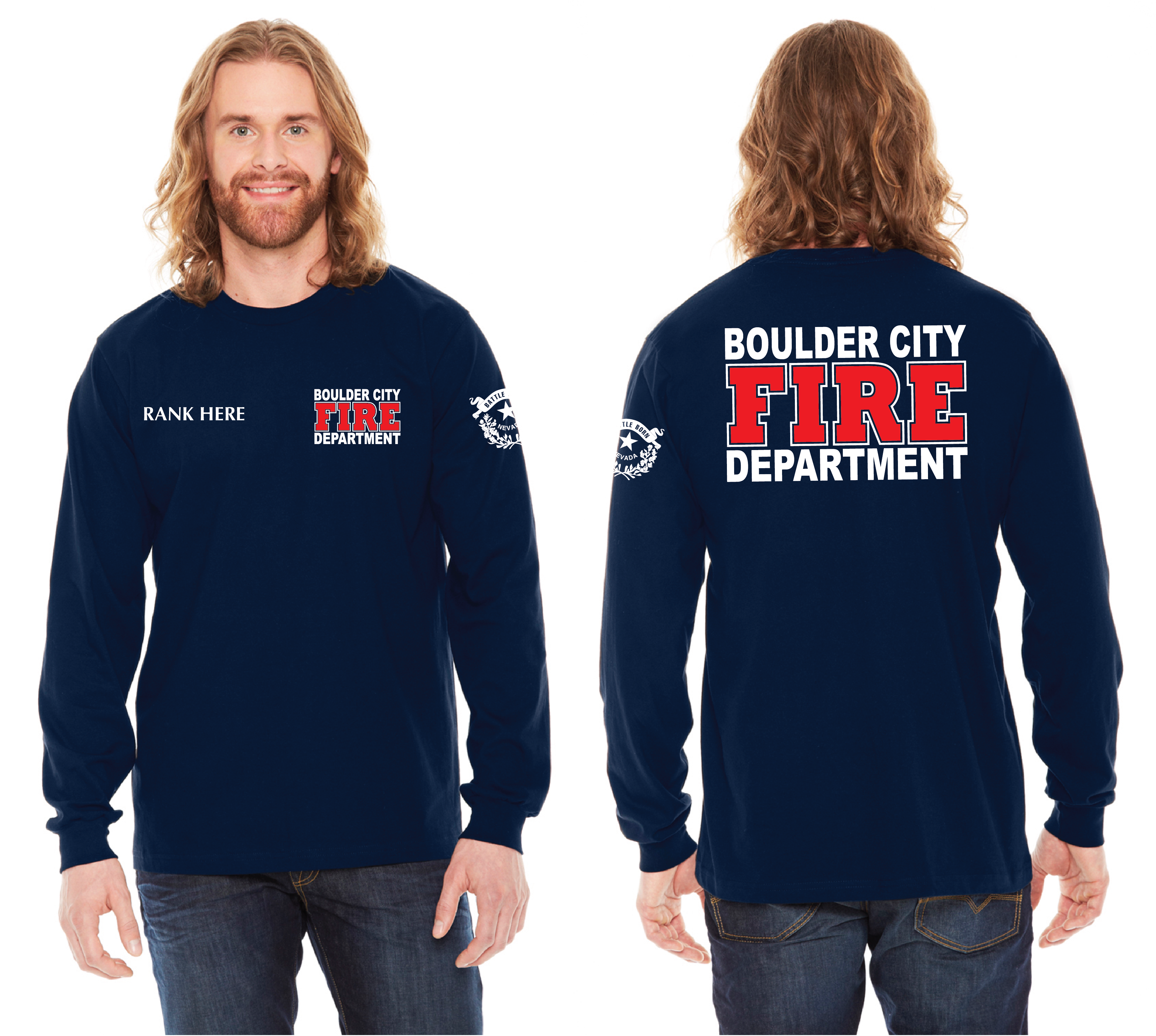 BCFD American Apparel  Long Sleeve Duty Tee