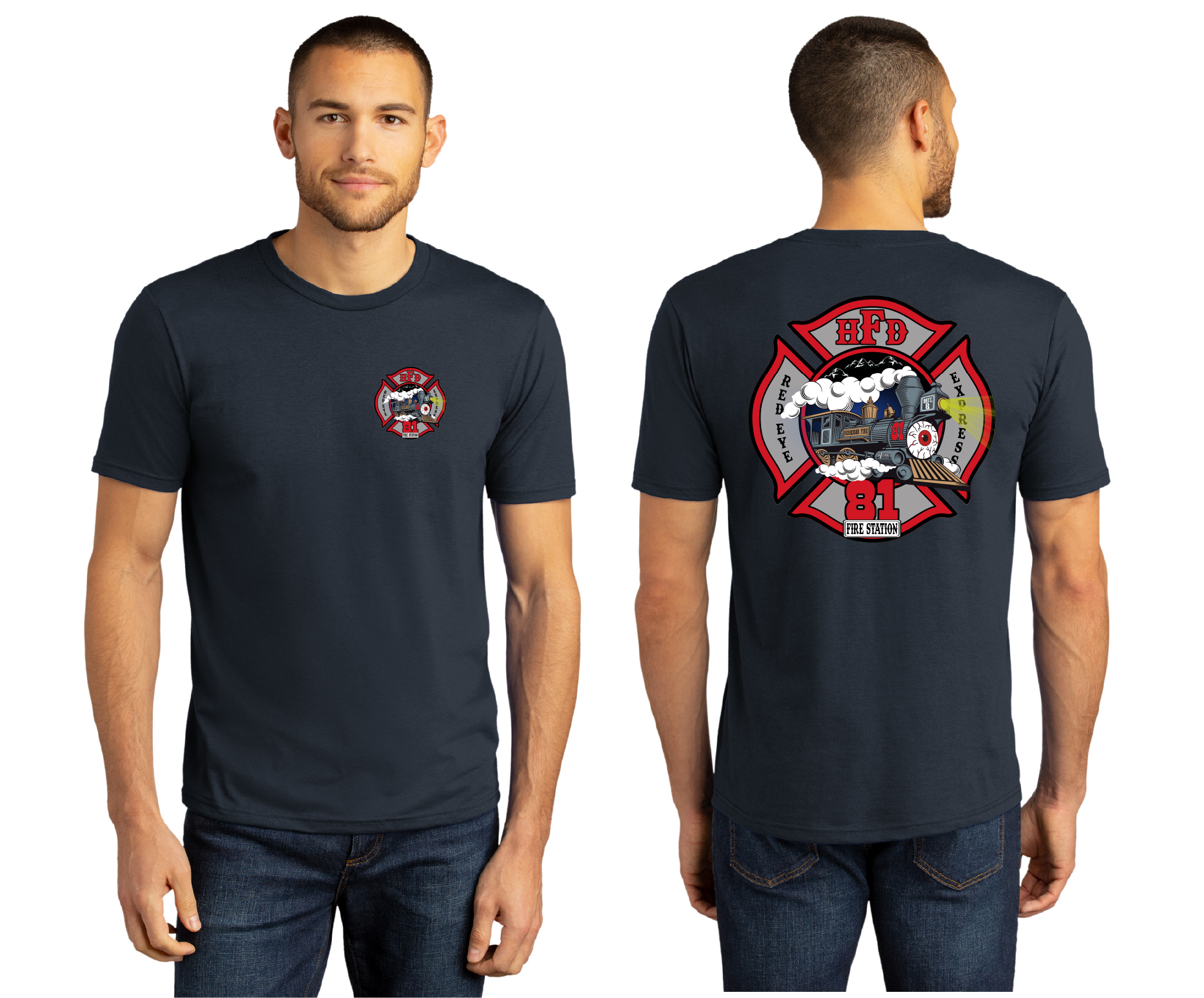 HFD Station 81 "Red Eye Express" Tee