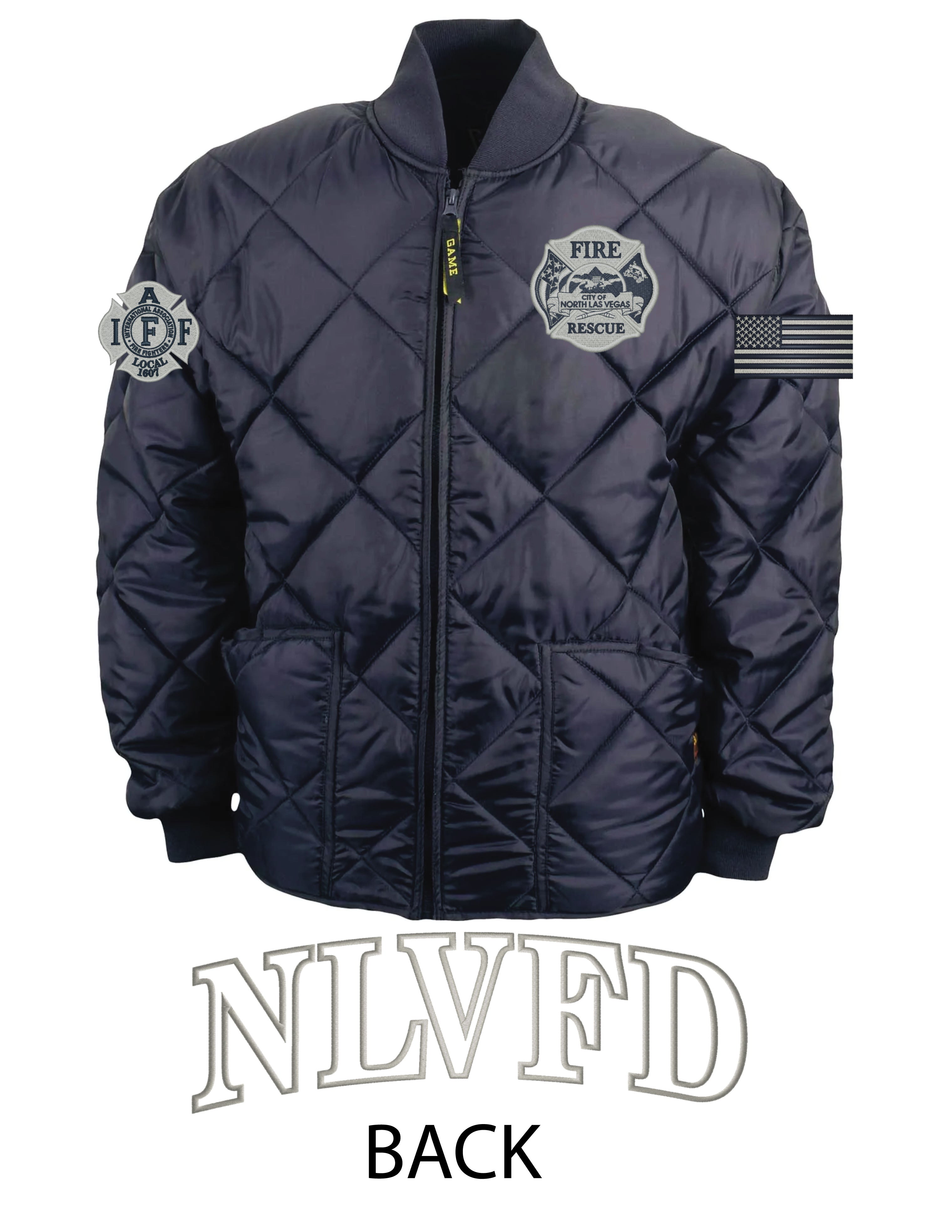 NLVFD GAME BRAVEST JACKET (1221-J)