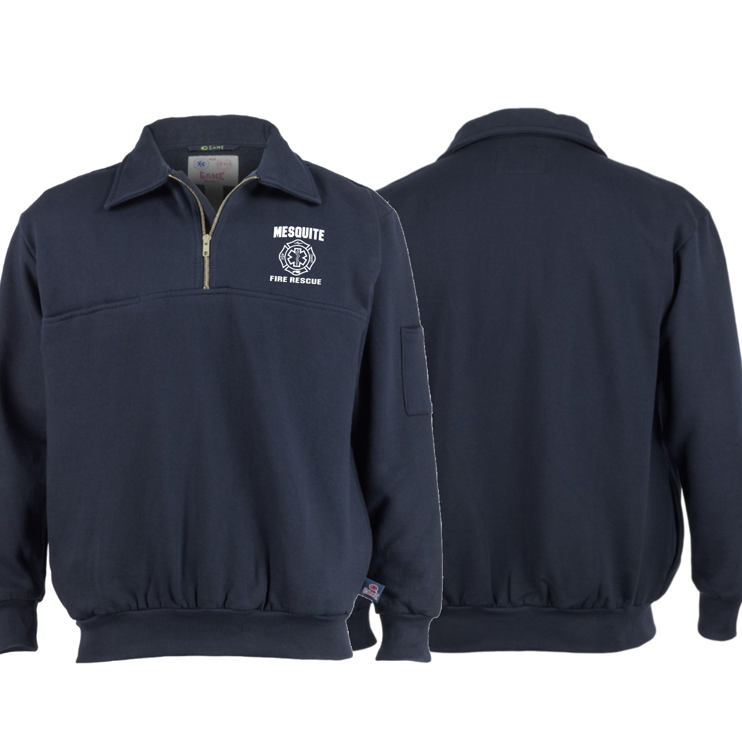 Mesquite Fire Game 1/4 Zip Jacket