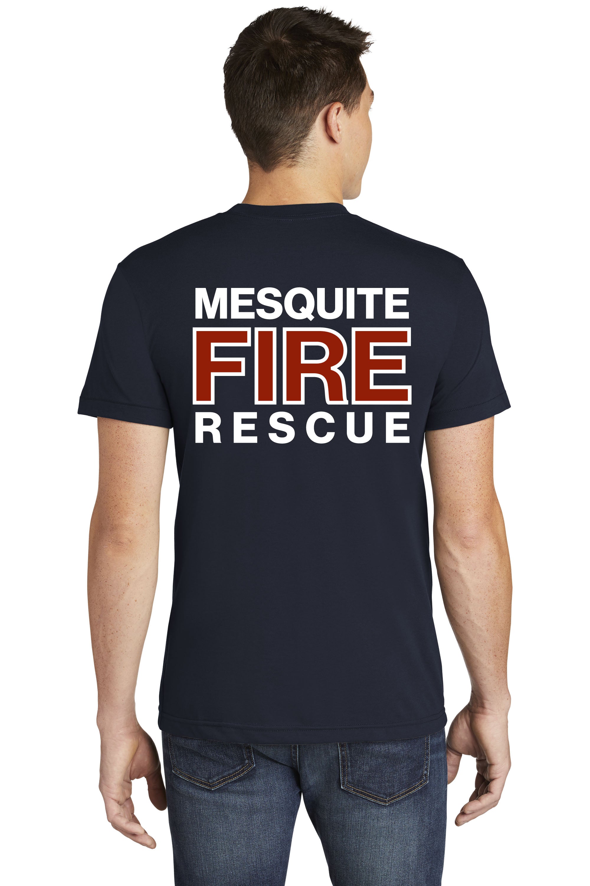 Mesquite Fire 50/50 American Apparel/Los Angeles Apparel Duty Shirts