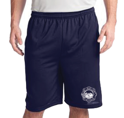 MCFR POCKETED POLYESTER EMBROIDERED DUTY SHORTS
