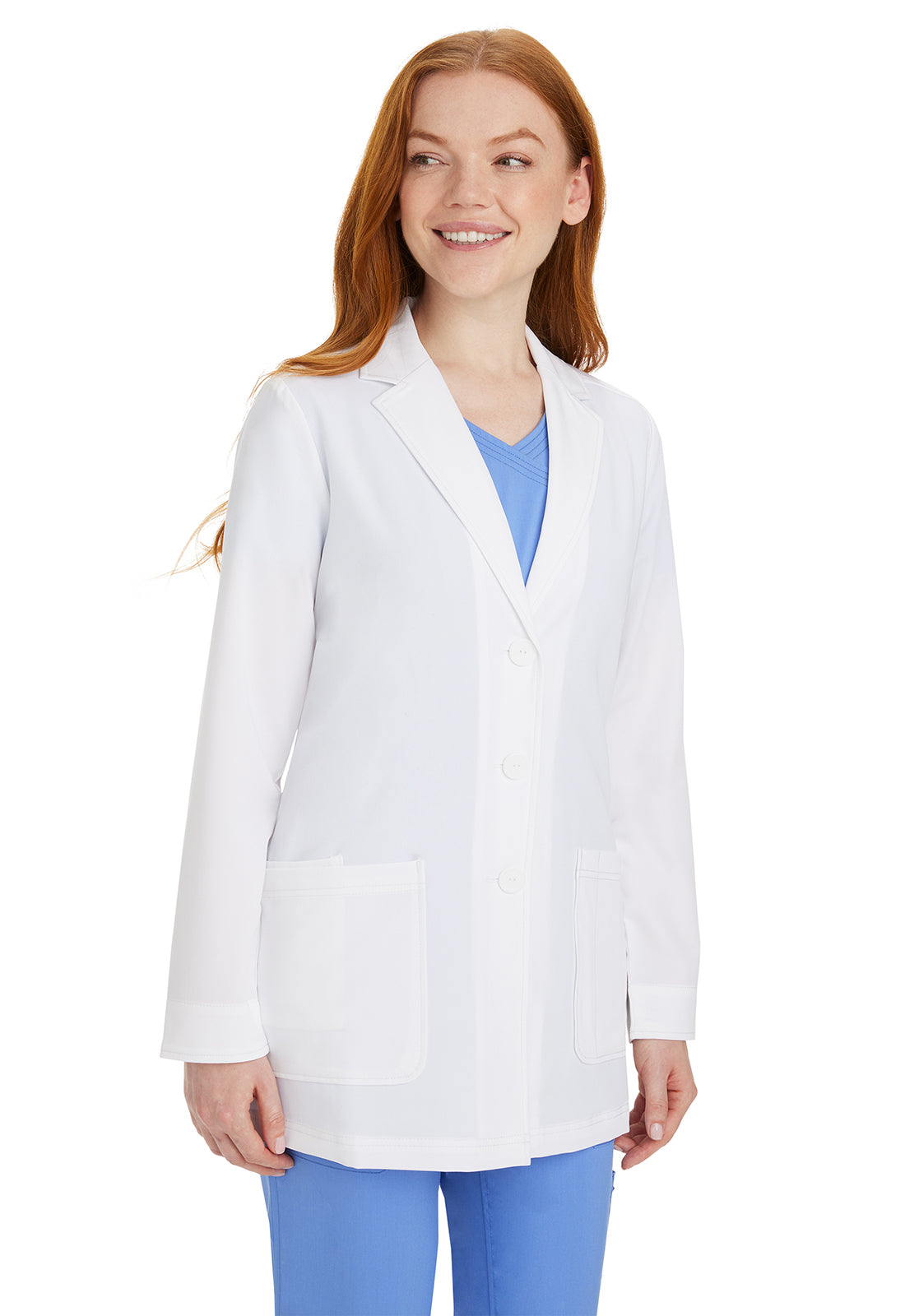 Healing Hands Faith Labcoat in White