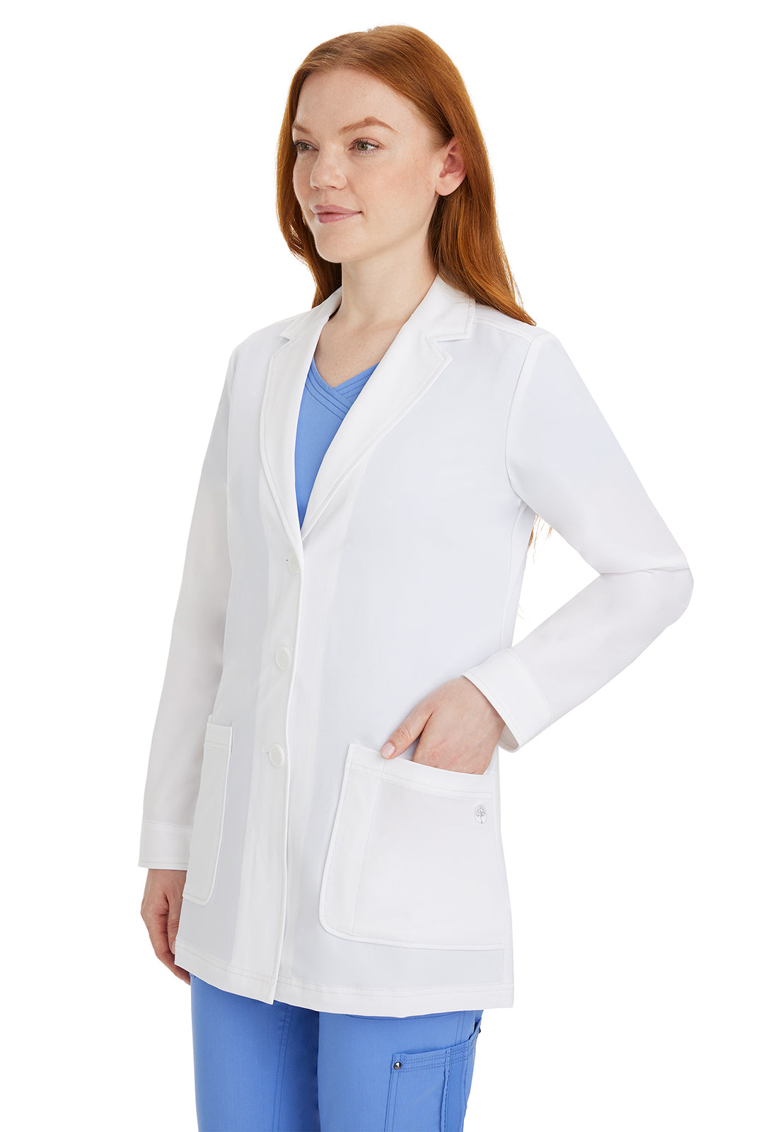 Healing Hands Faith Labcoat in White